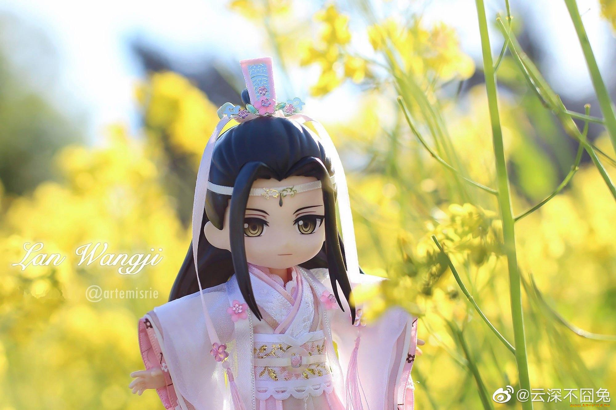 разное, игрушки, лань, ванцзы, кукла, цветы