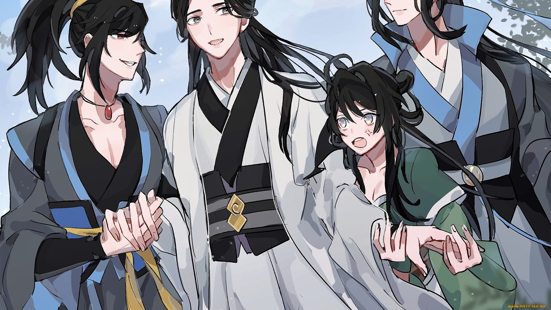 аниме, mo, dao, zu, shi, сюэ, ян, сяо, синчэнь, а-цин, сун, лань