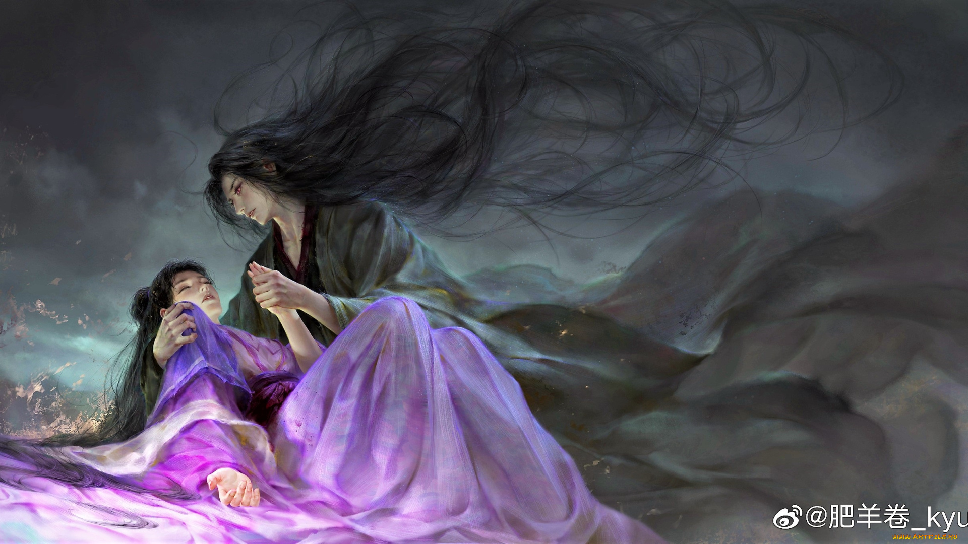 аниме, mo, dao, zu, shi, вэй, усянь, цзян, янли