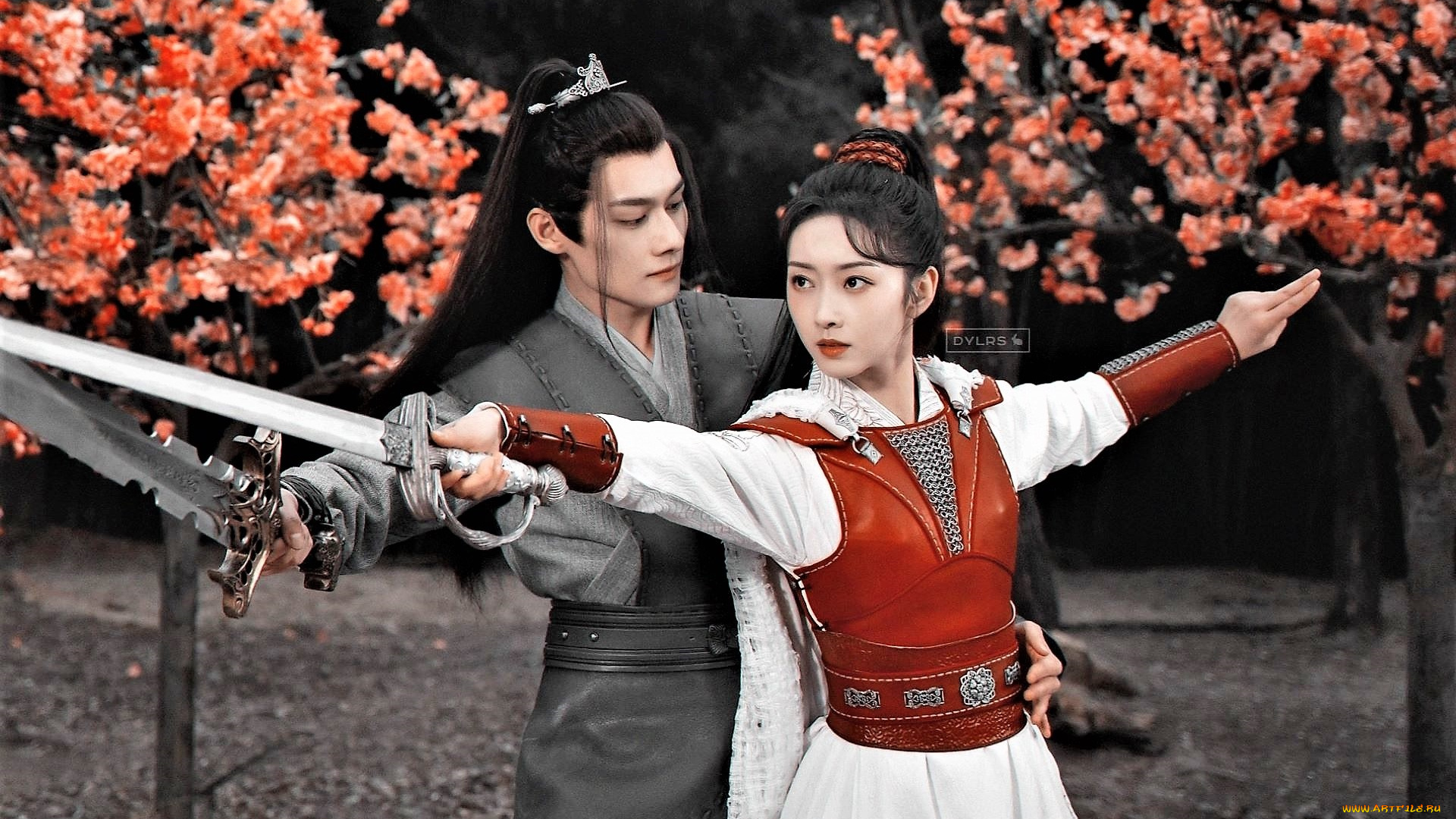 divine, destiny, кино, фильмы, -unknown, , другое, парень, девушка, оружие, тренировка