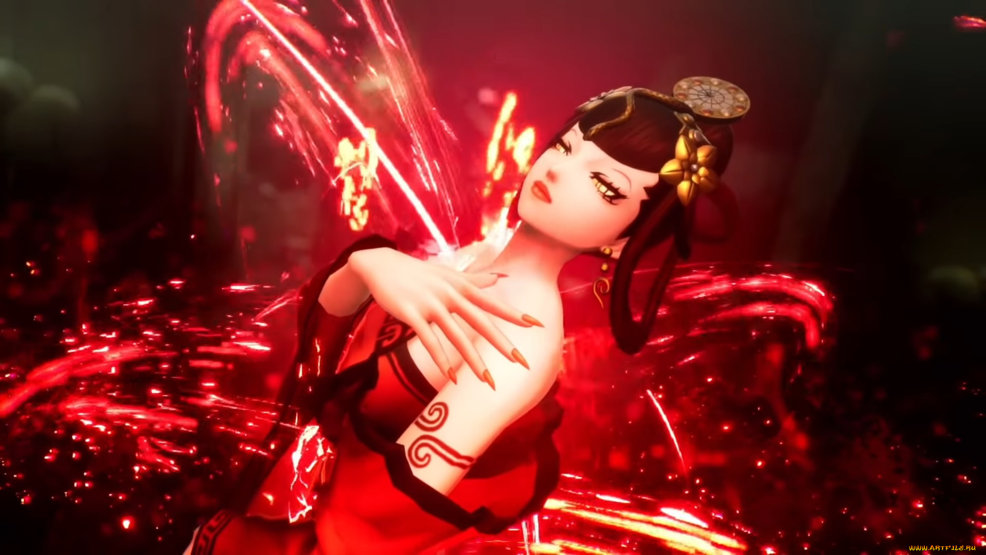 видео, игры, shin, megami, tensei, девушка, магия