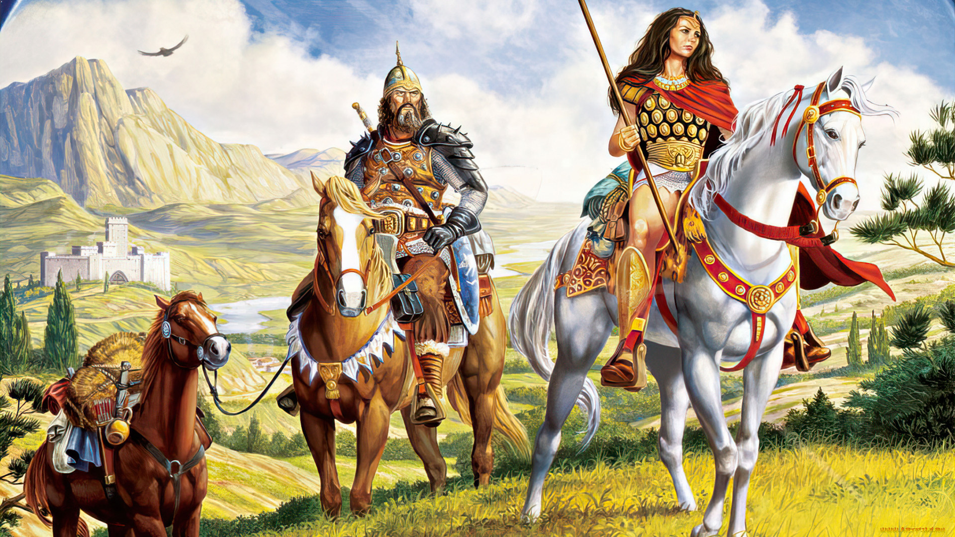 фэнтези, _larry, elmore, larry, elmore