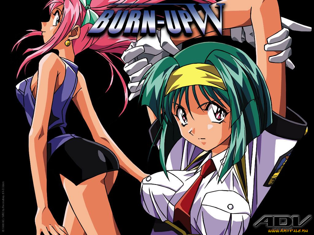 аниме, burn, up