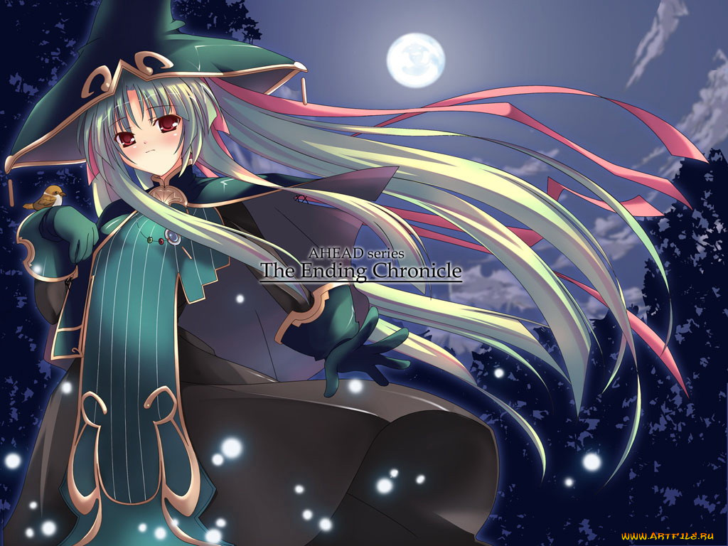 аниме, halloween, magic