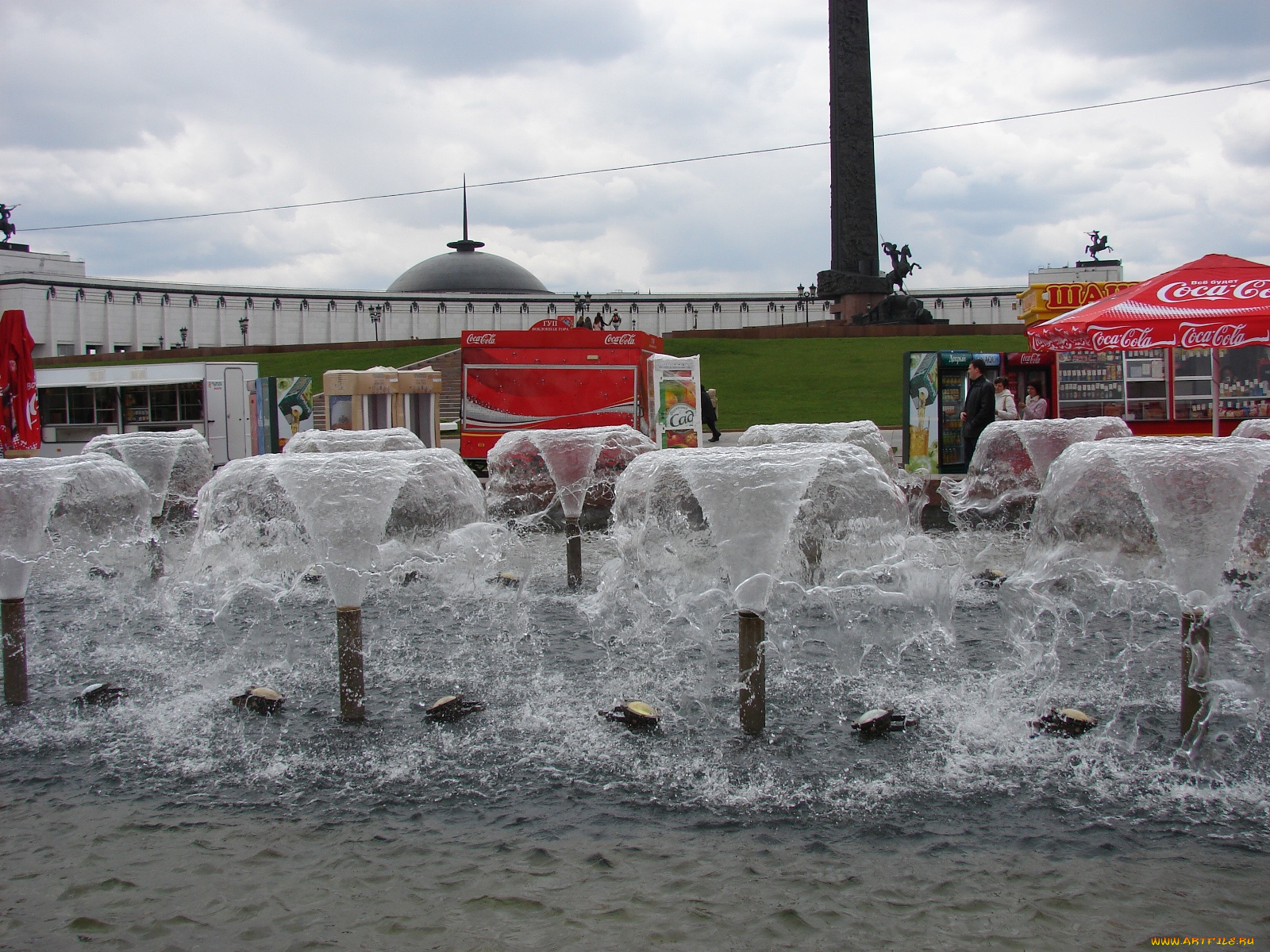 фонтаны, города