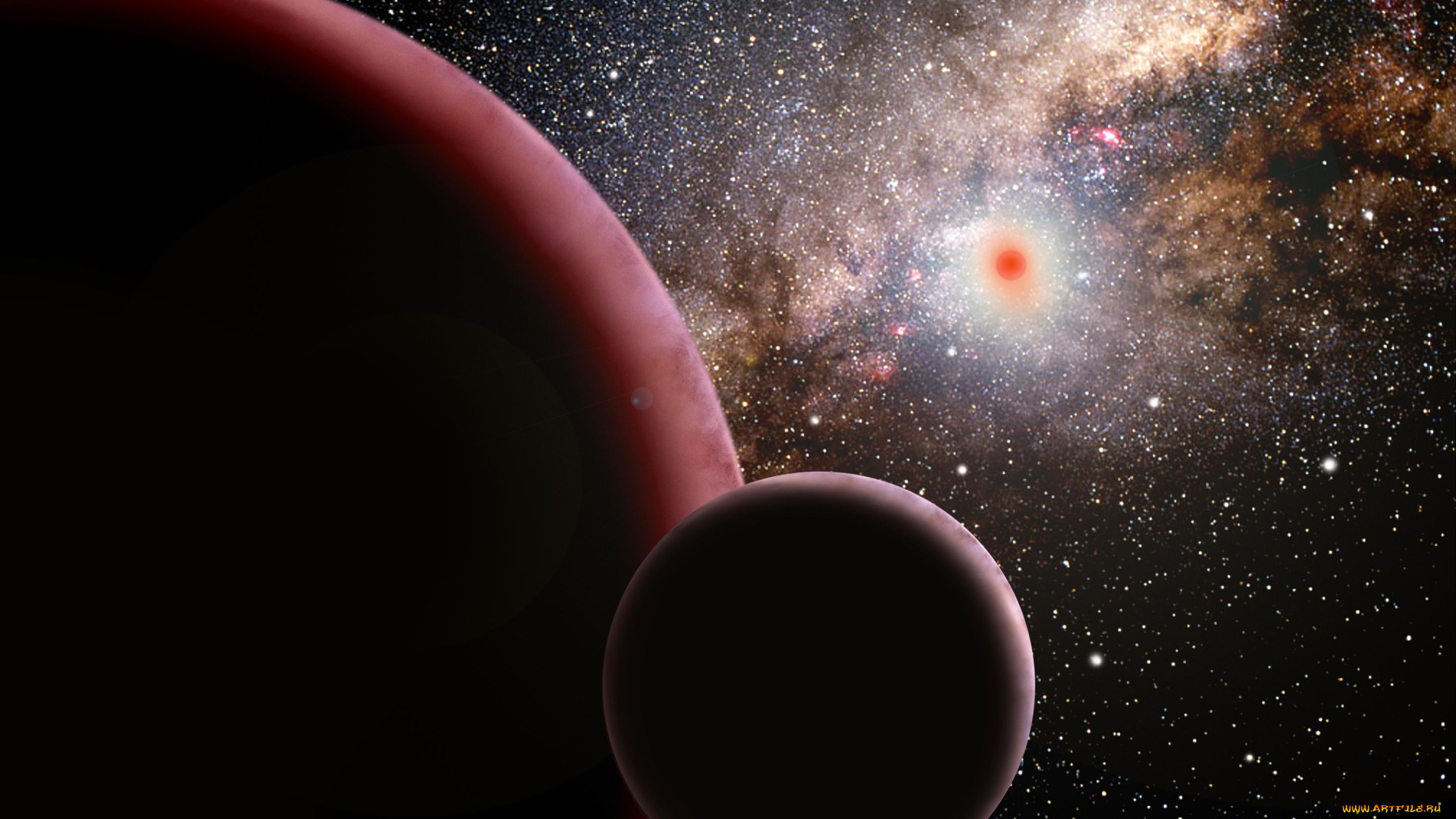 супер, земли, космос, арт