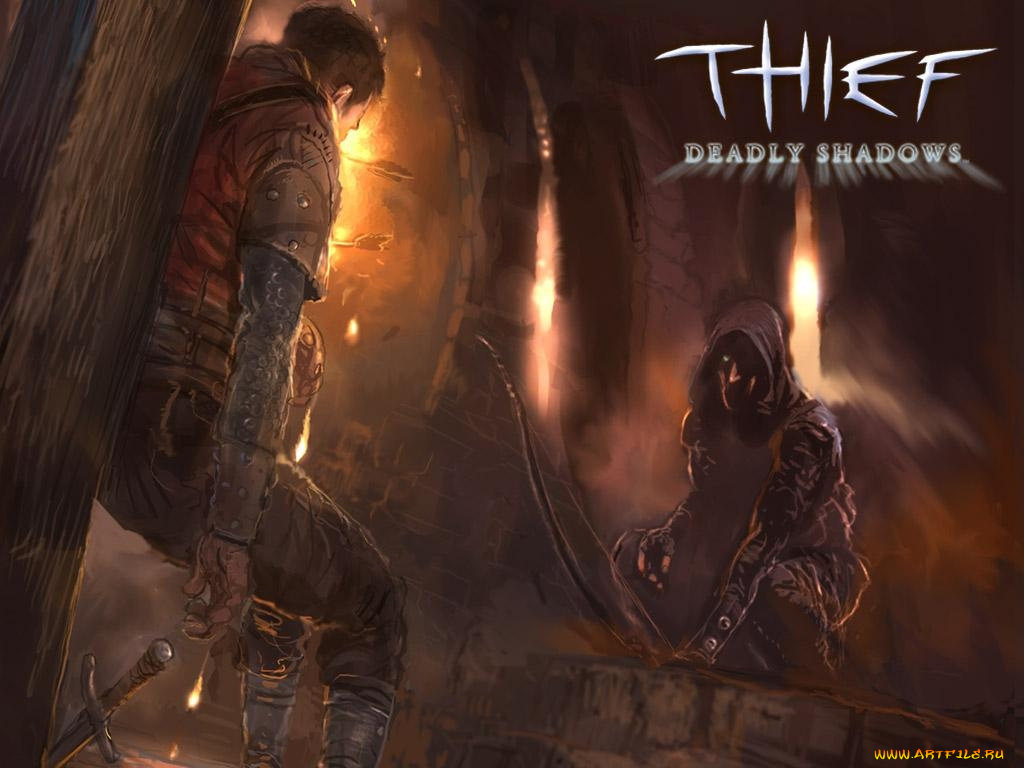 видео, игры, thief, deadly, shadows