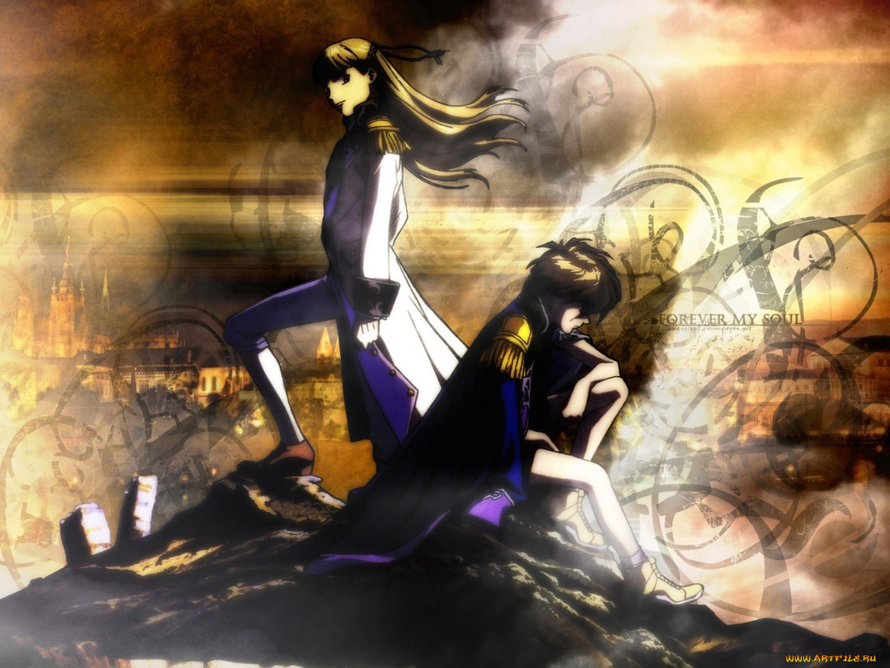 аниме, le, chevalier, d`eon