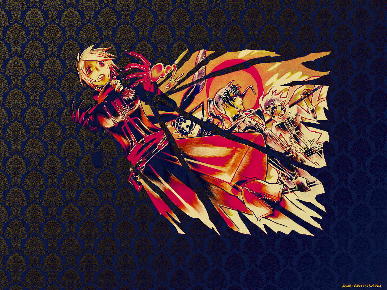 by, xxataashixx0, аниме, gray, man