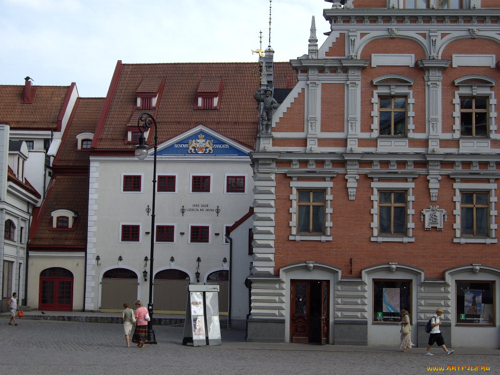 старая, рига, города, латвия