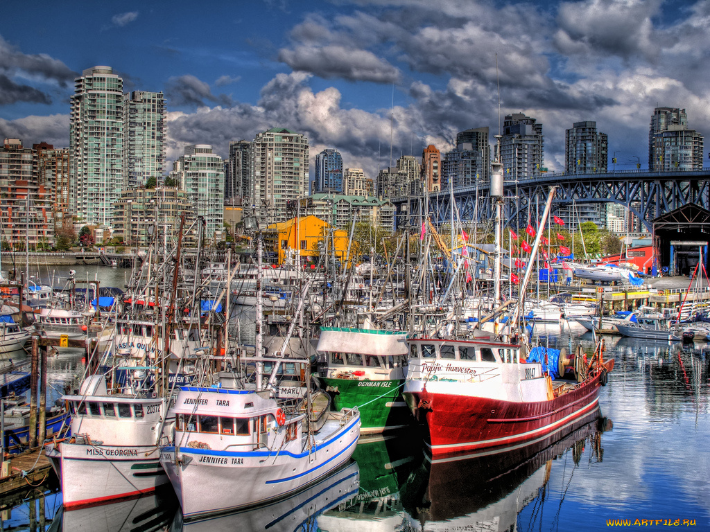 корабли, порты, причалы