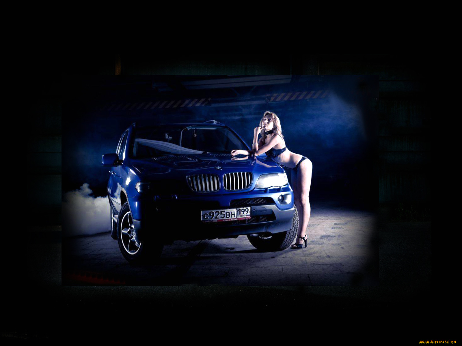 автомобили, авто, девушками