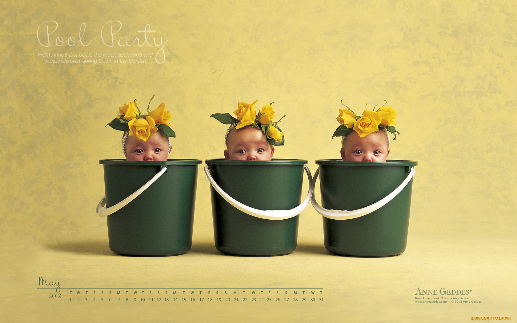 календари, дети, anne, geddes