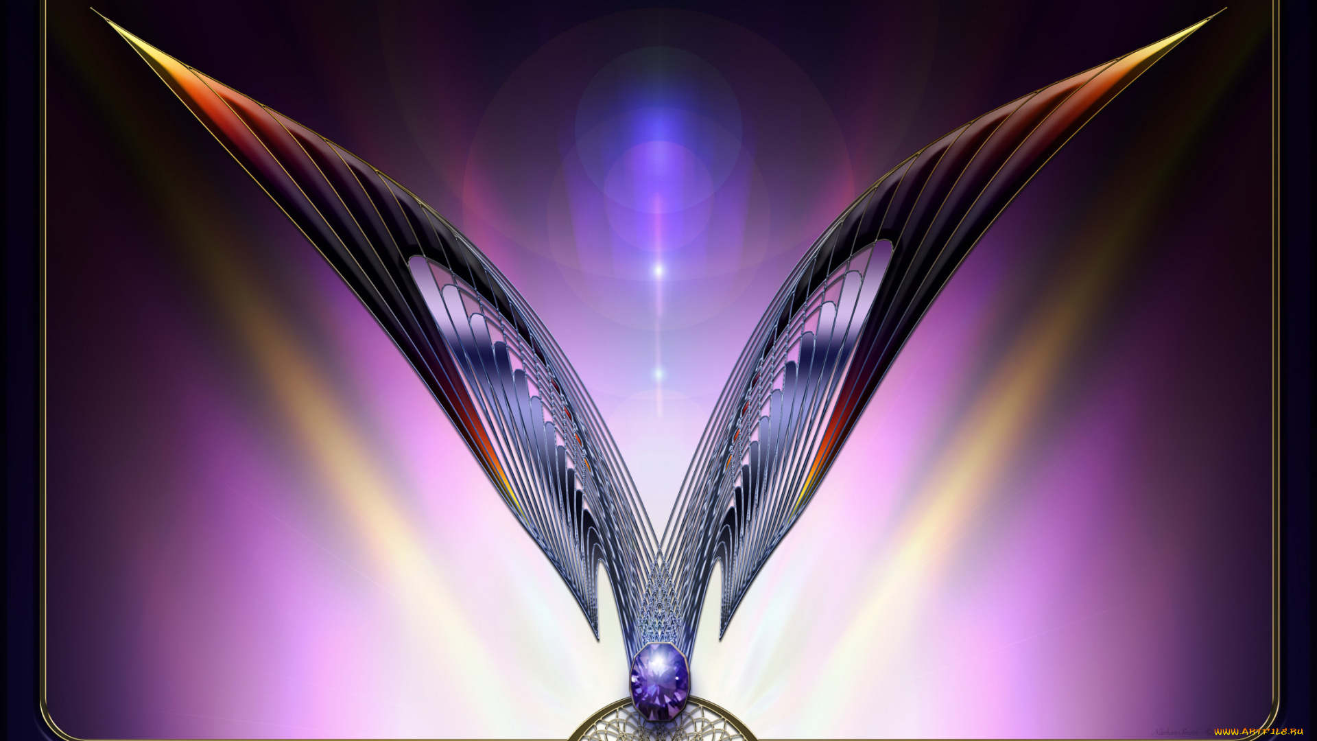 3д, графика, fractal, фракталы, фон, узор, рисунок