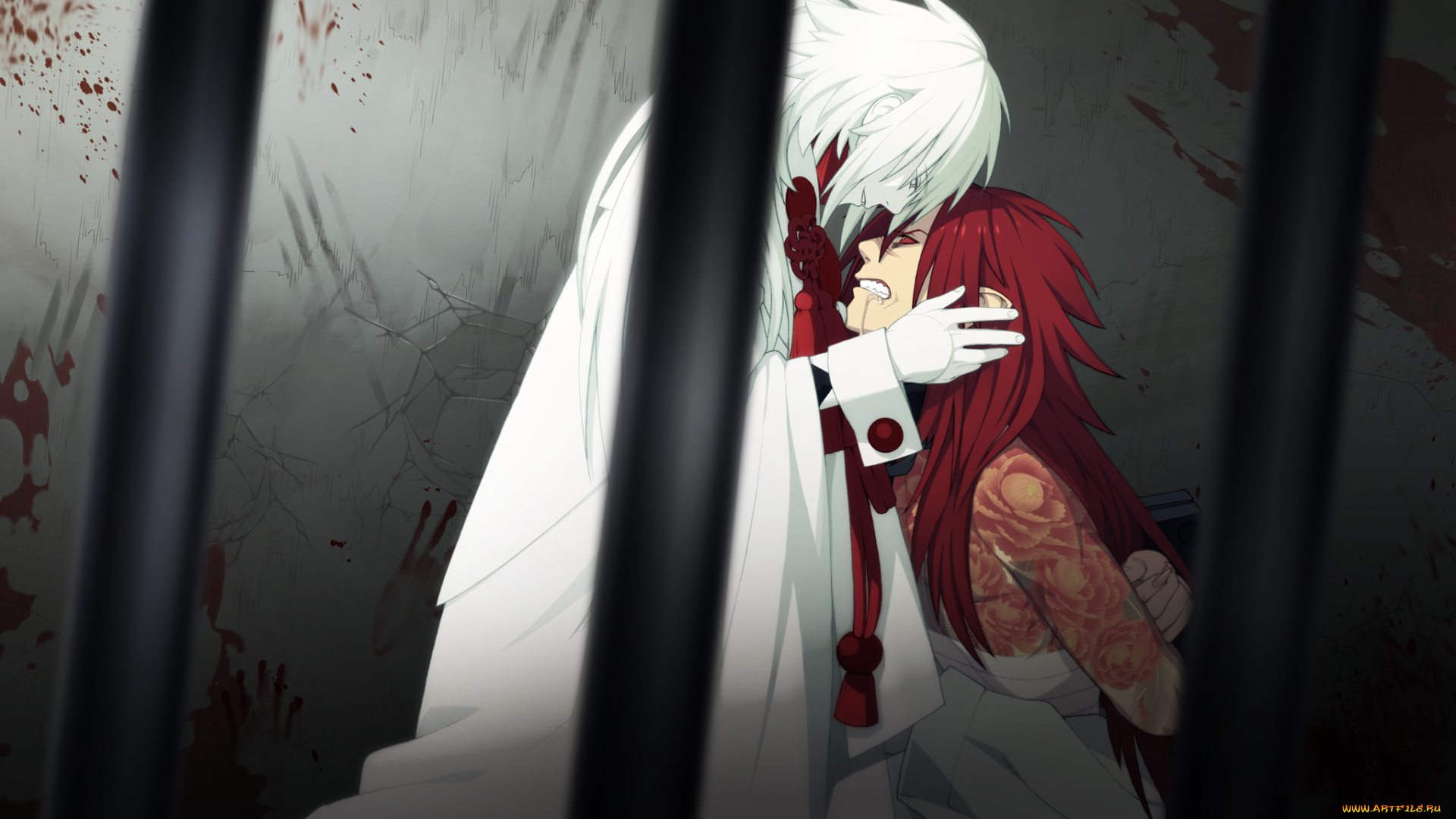 аниме, dramatical, murder, aoba, koujaku, мужчины