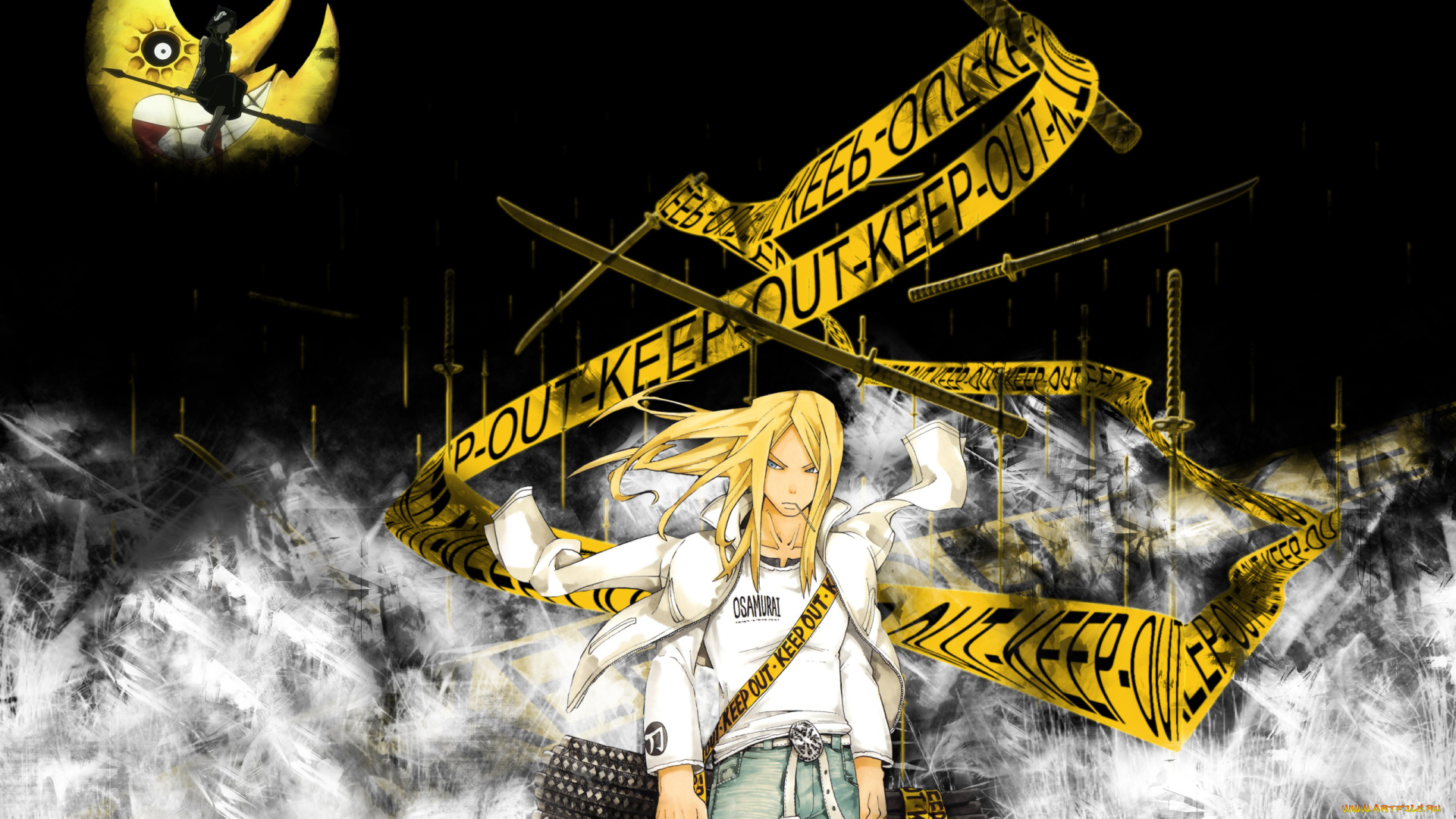 аниме, soul, eater, mifune, medusa, gorgon