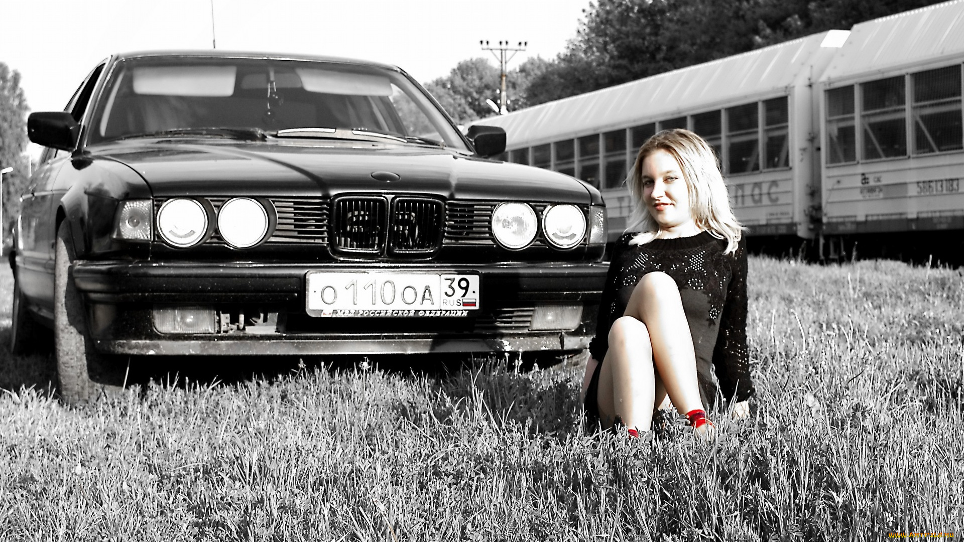 автомобили, авто, девушками