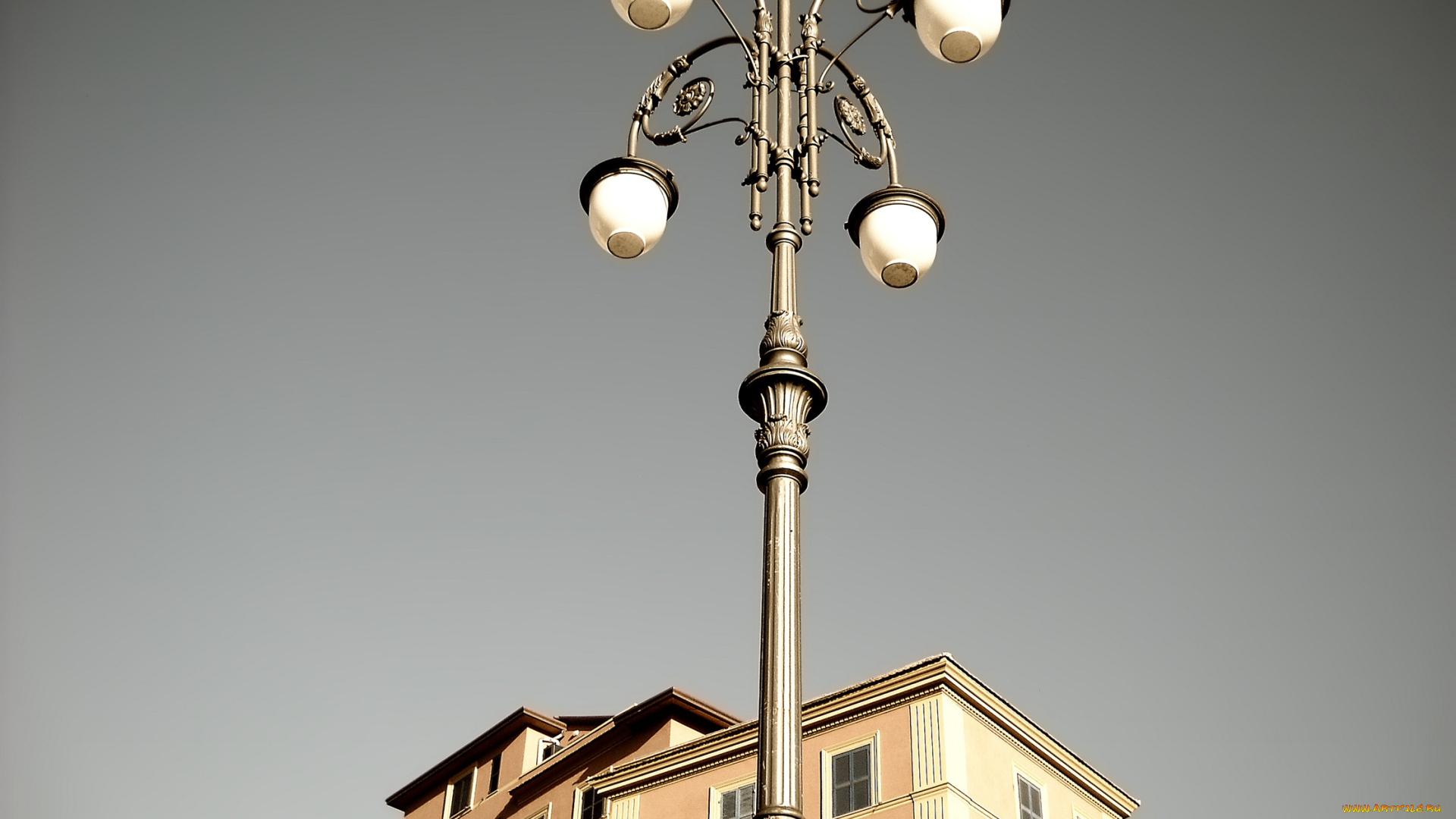 разное, осветительные, приборы, дом, столб, фонари