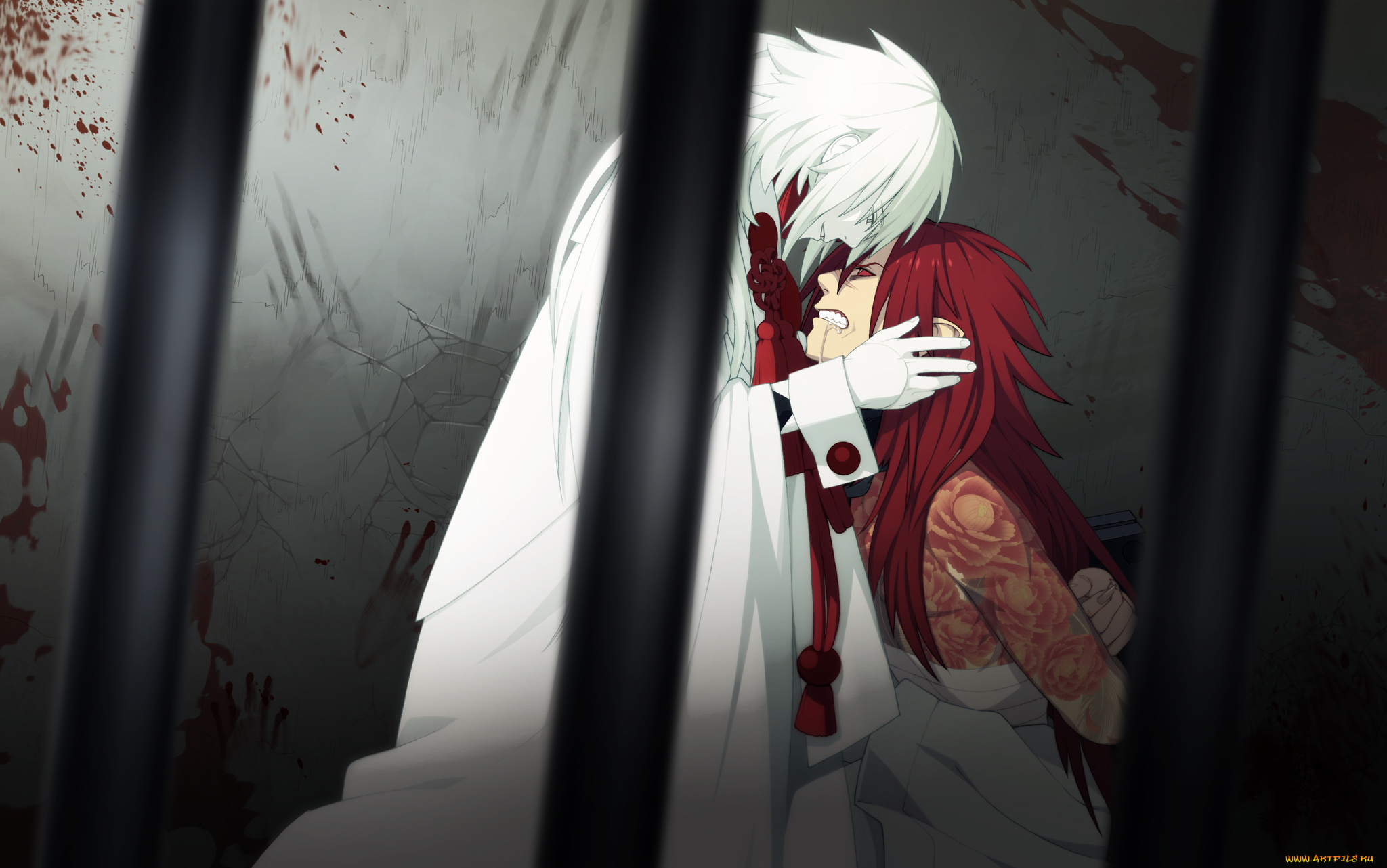 аниме, dramatical, murder, aoba, koujaku, мужчины