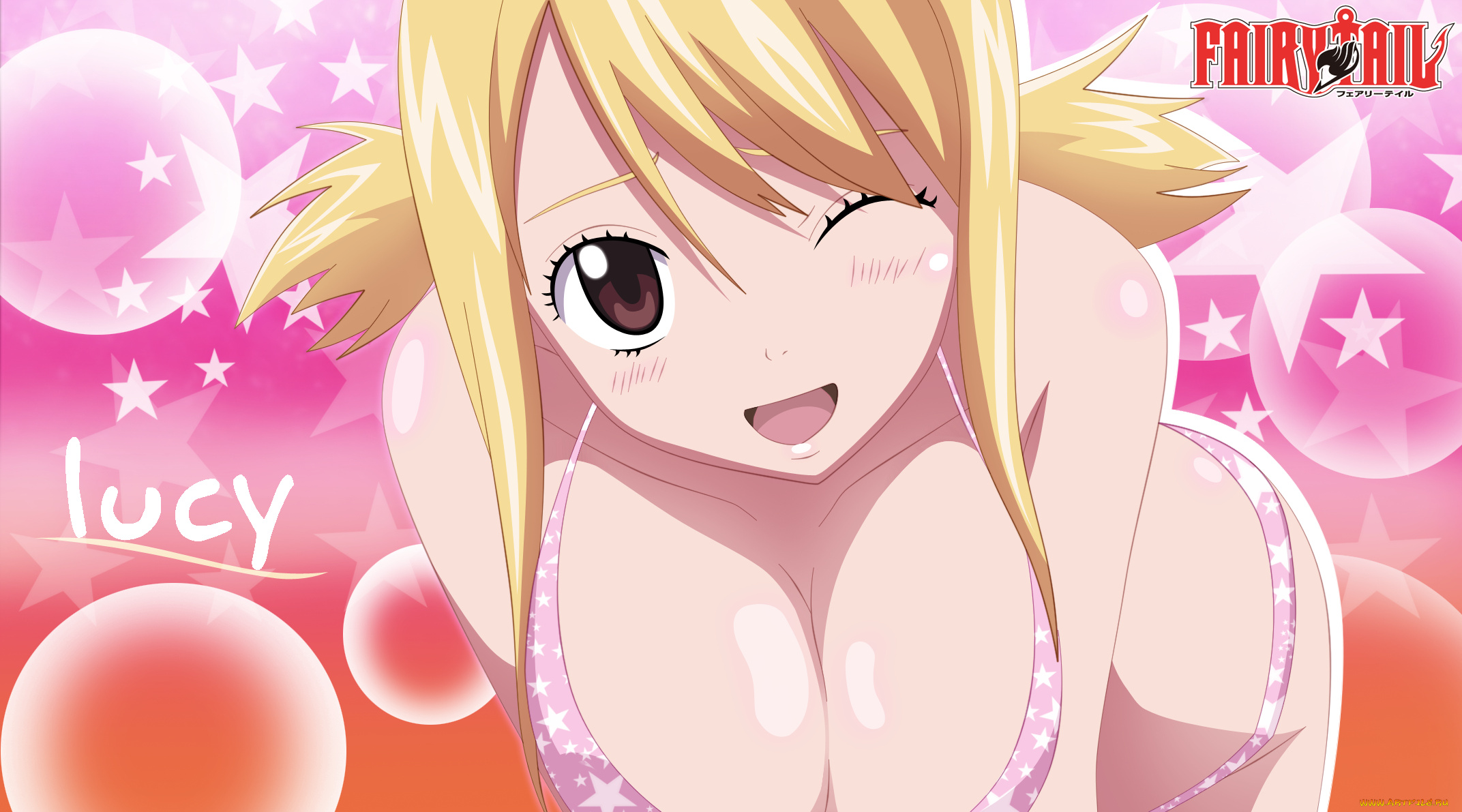 lucy, heartfilia, аниме, fairy, tail, девушка