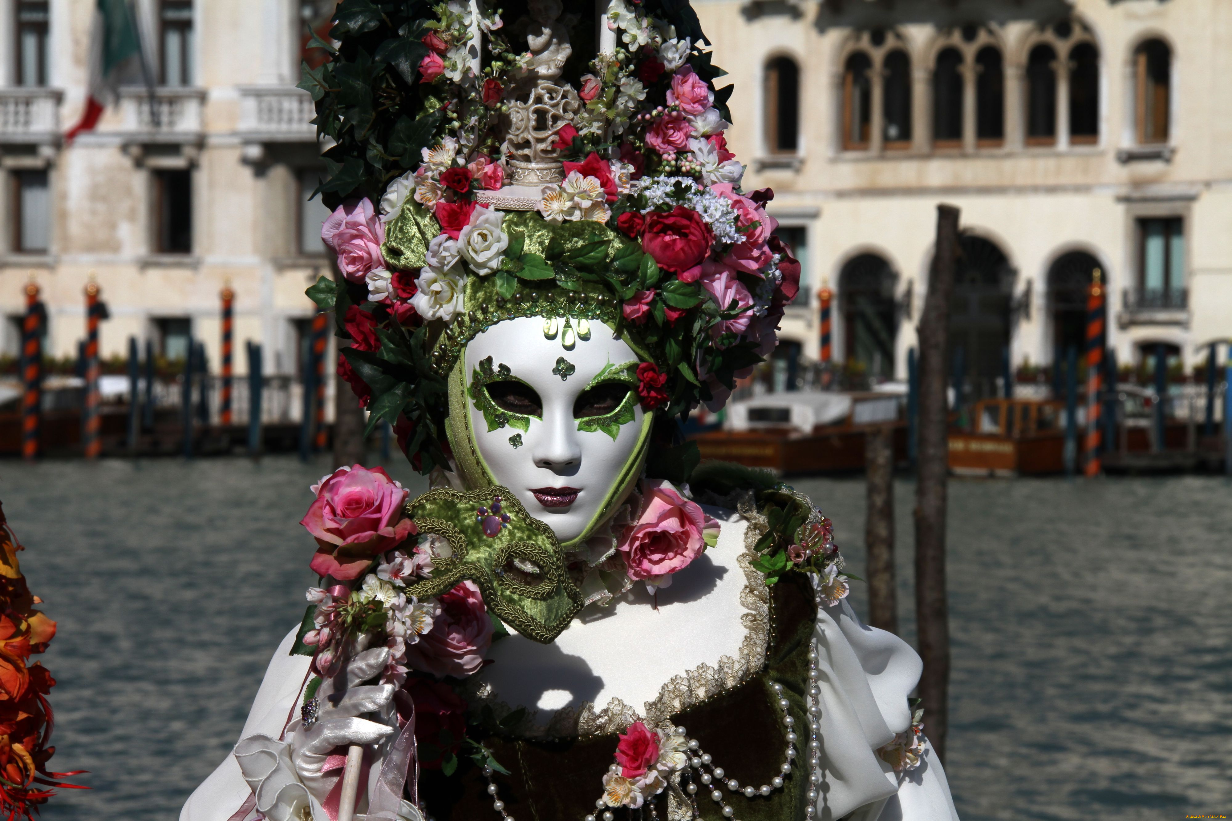 разное, маски, карнавальные, костюмы, карнавал, венеция