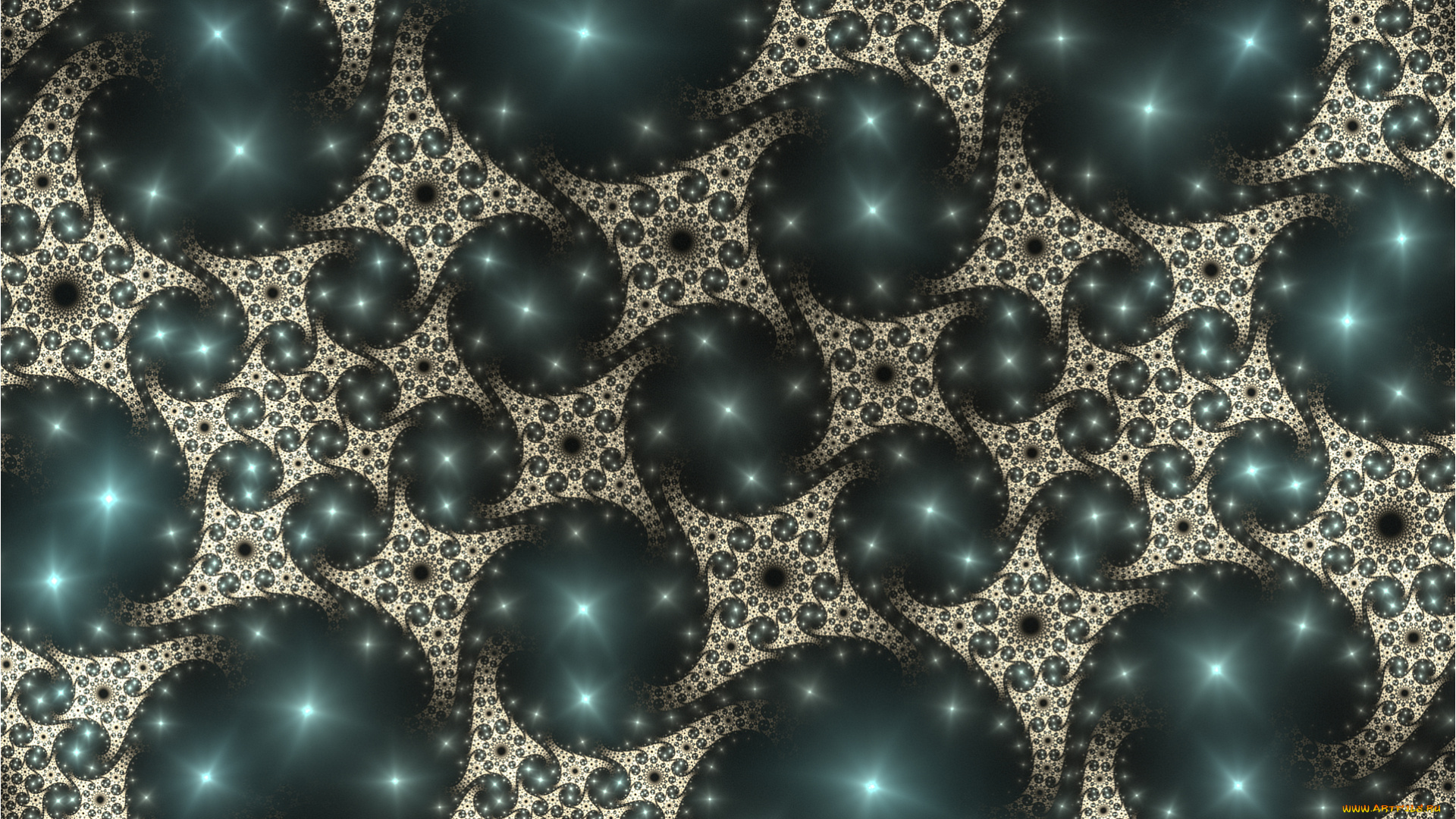 3д, графика, fractal, , фракталы, цвета, фон, узор