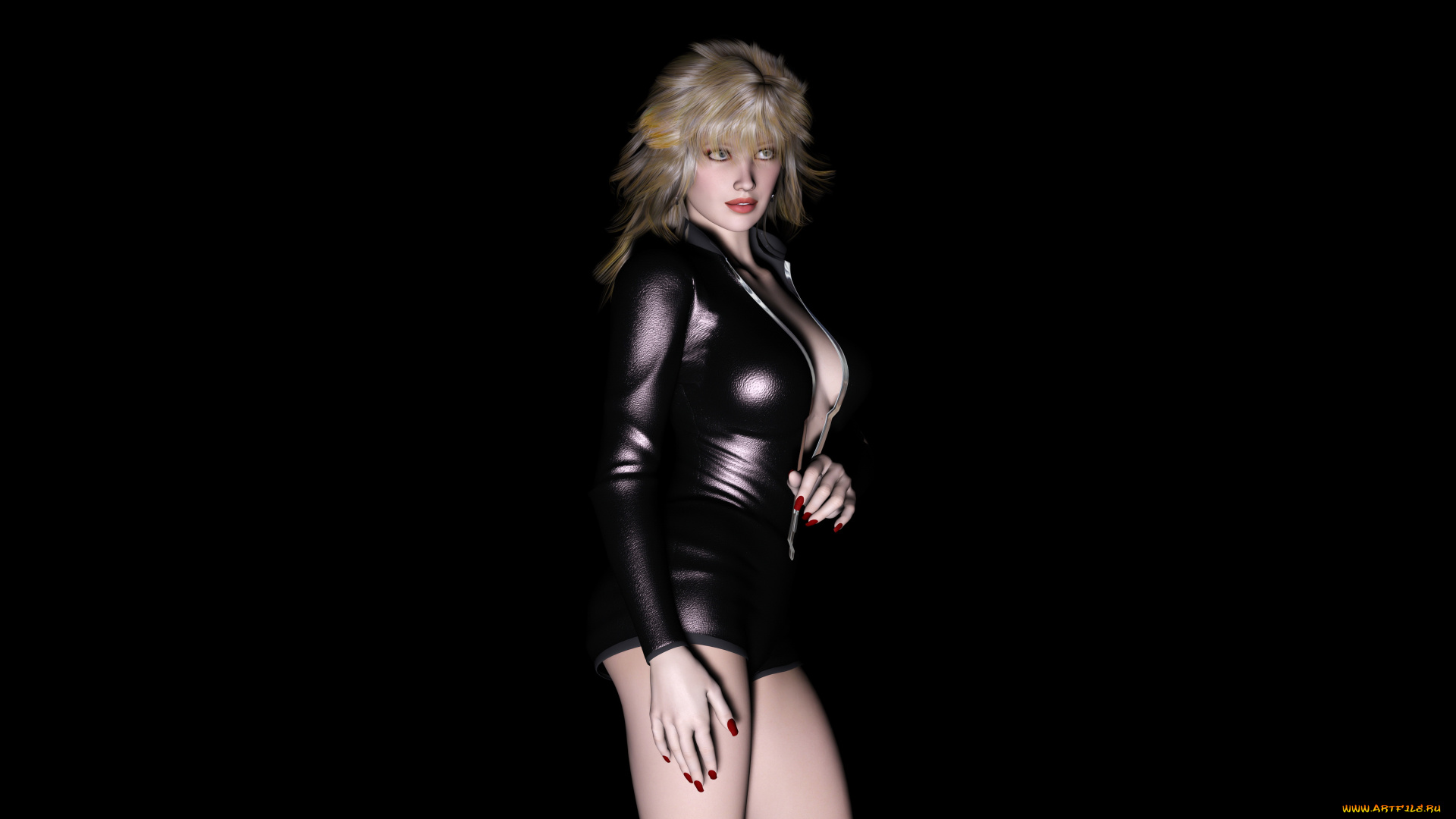 3д, графика, people, , люди, девушка, взгляд, фон