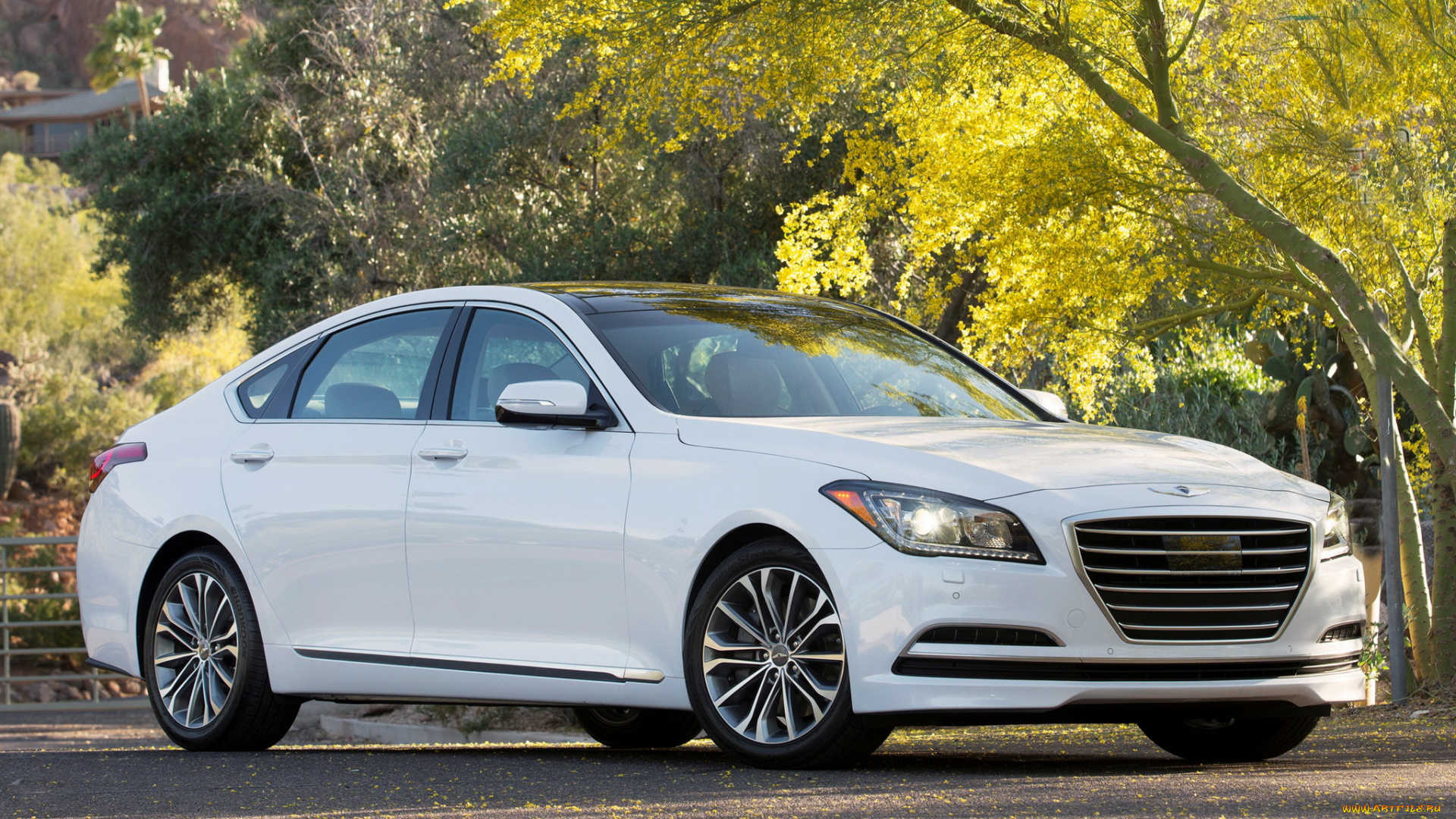 автомобили, hyundai, 2014г, dh, us-spec, genesis