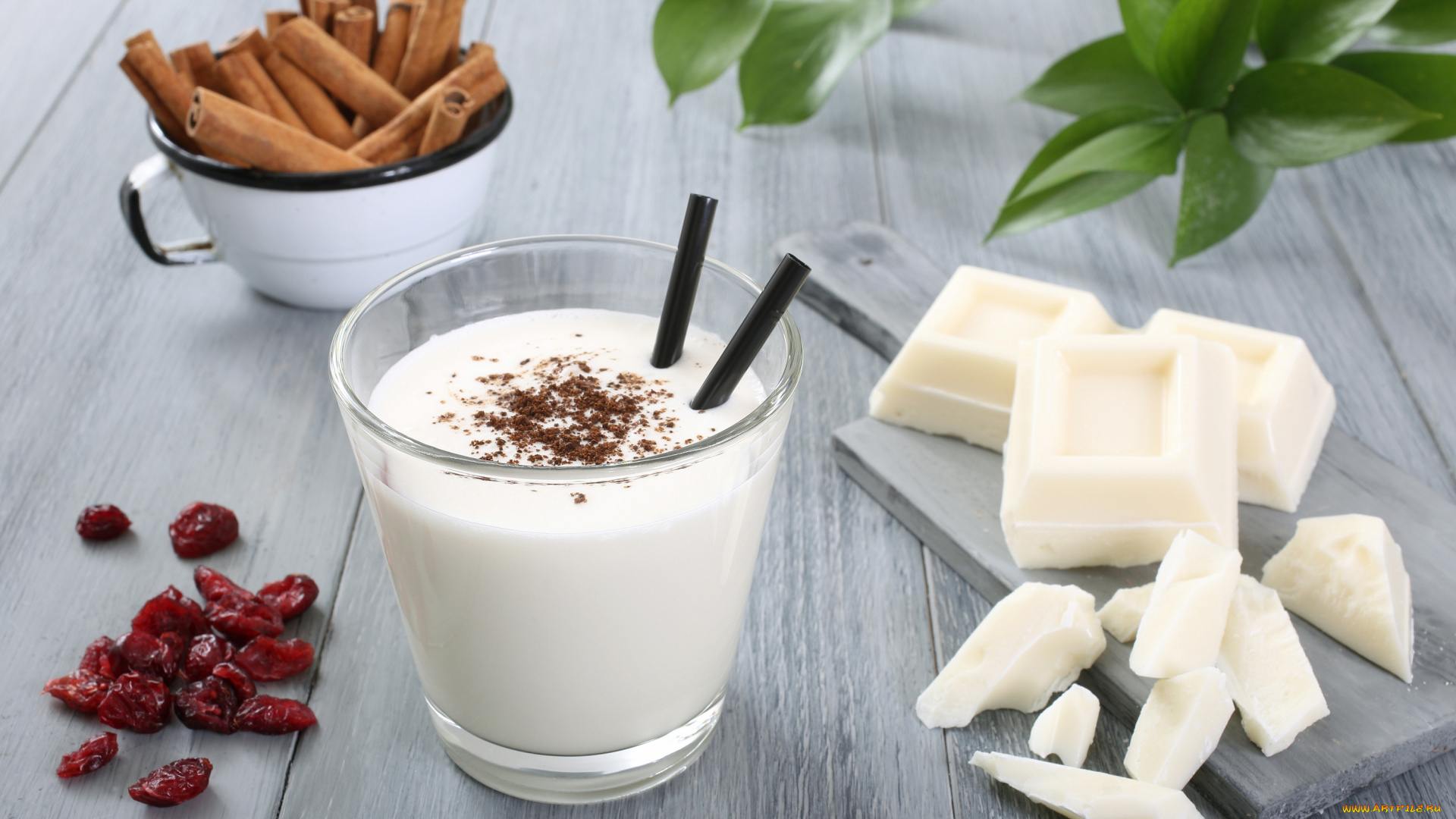 еда, напитки, , коктейль, коктейль, десерт, корица, молочный, йогурт, вяленая, вишня, стакан, белый, шоколад