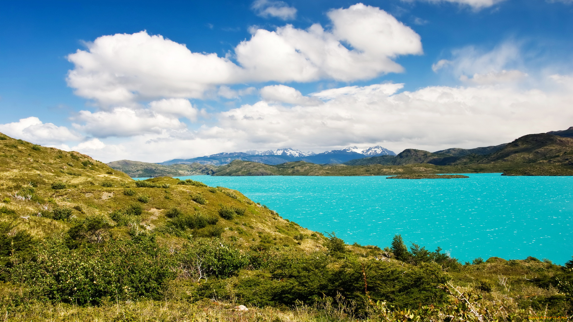 природа, реки, озера, Чили, парк, озеро, побережье