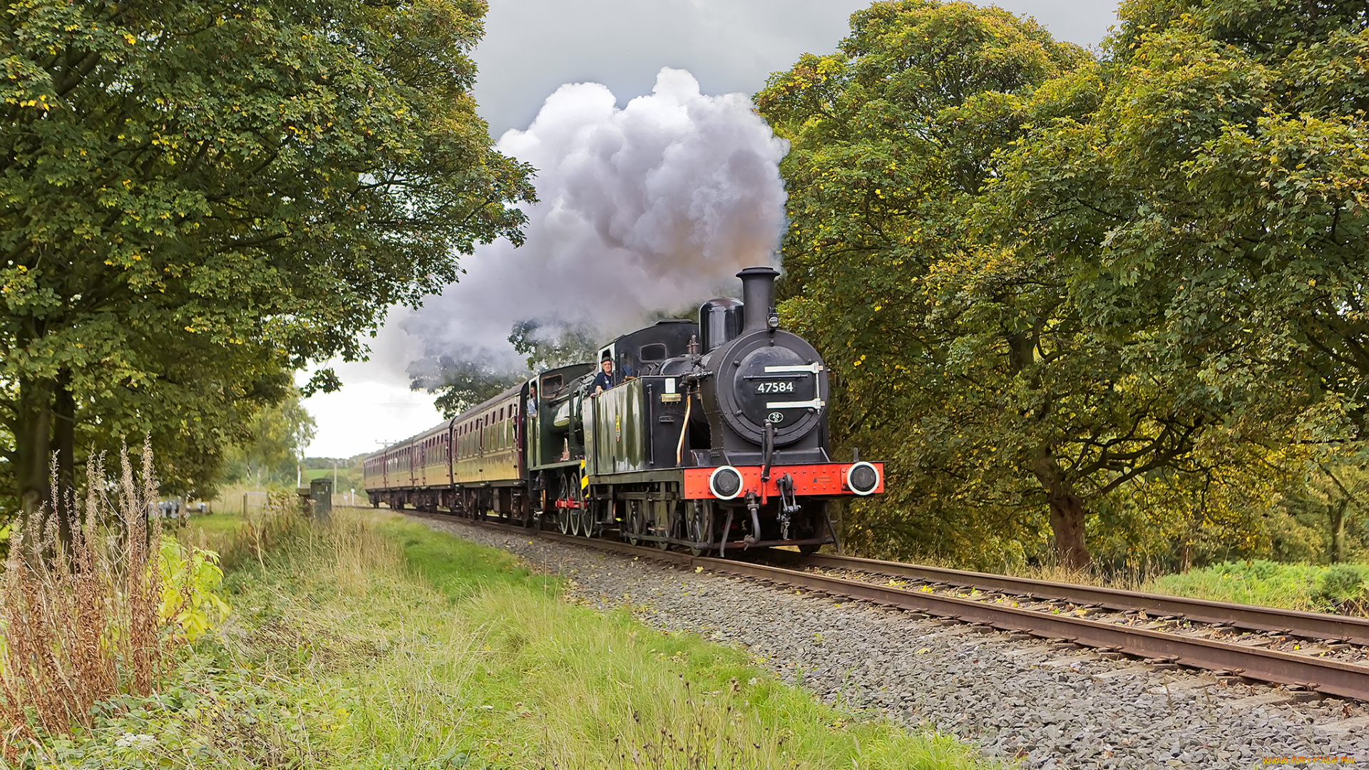 техника, паровозы, паровоз, рельсы, дорога, состав, железная