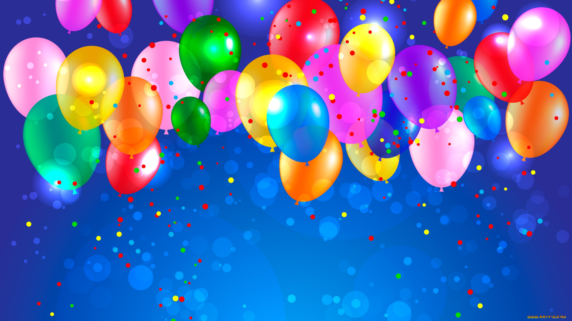 векторная, графика, шарики