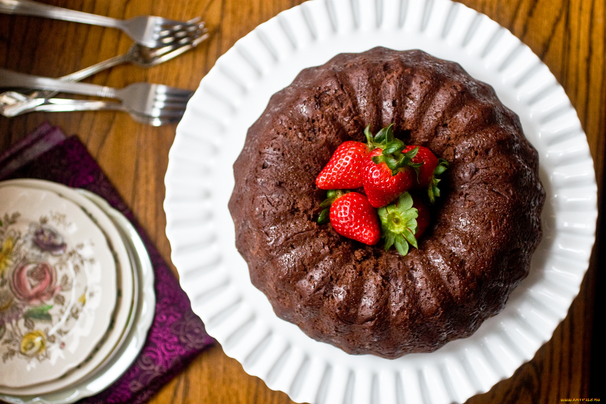 еда, пирожные, , кексы, , печенье, клубника, кекс