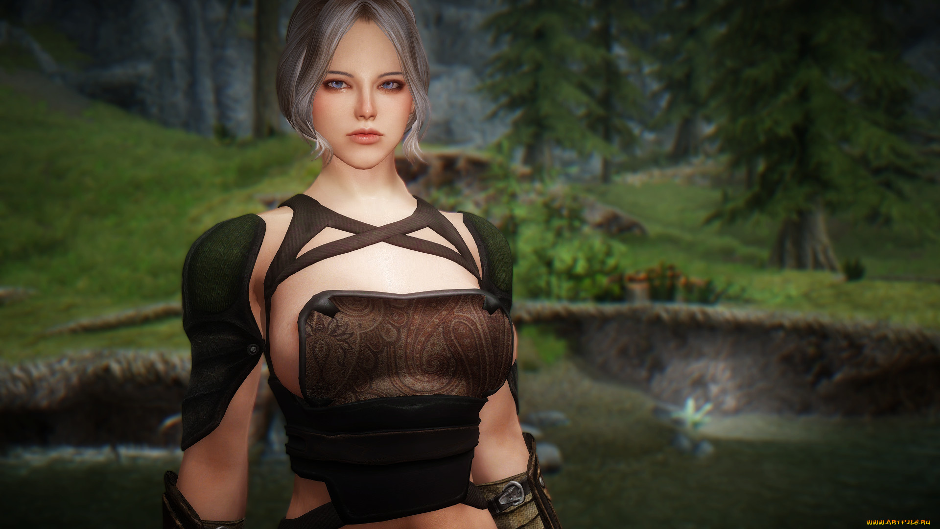 3д, графика, люди, , people, фон, взгляд, девушка