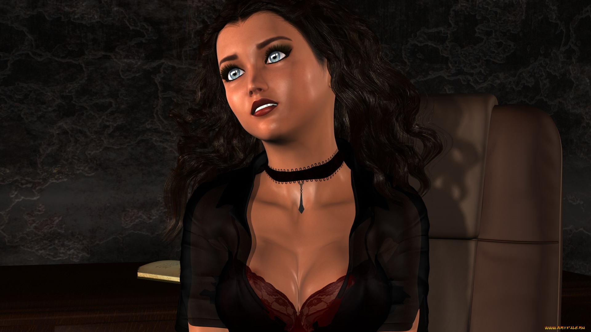 3д, графика, люди, , people, фон, взгляд, девушка