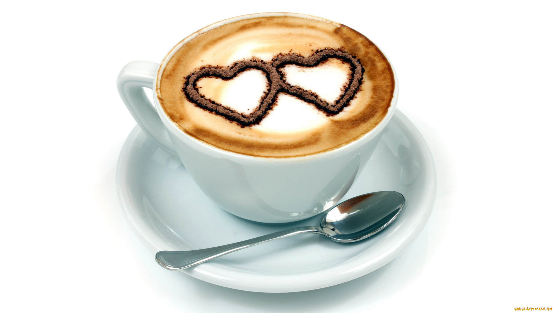 еда, кофе, , кофейные, зёрна, сердечки