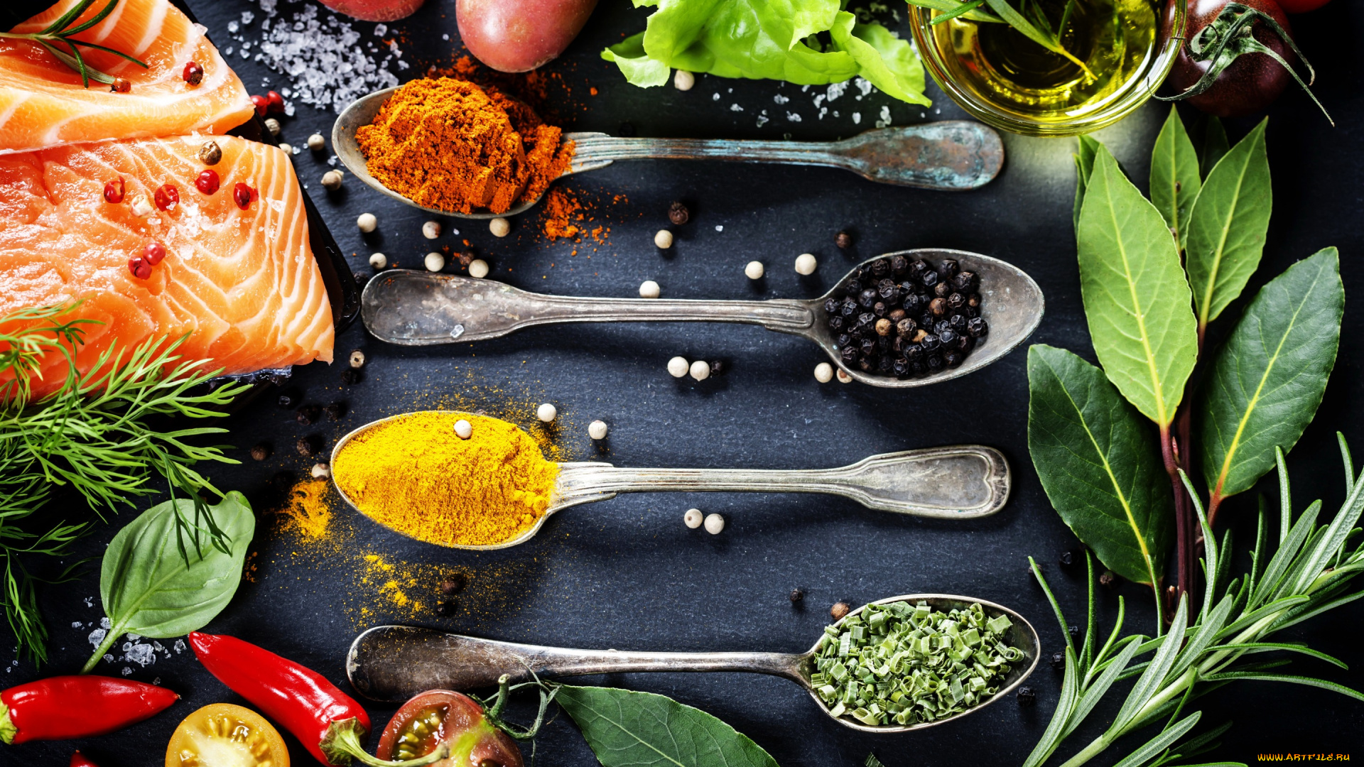 еда, крупы, , зерно, , специи, , семечки, розмарин, перец, специи, tomato, spice, pepper, fish, рыба, помидор