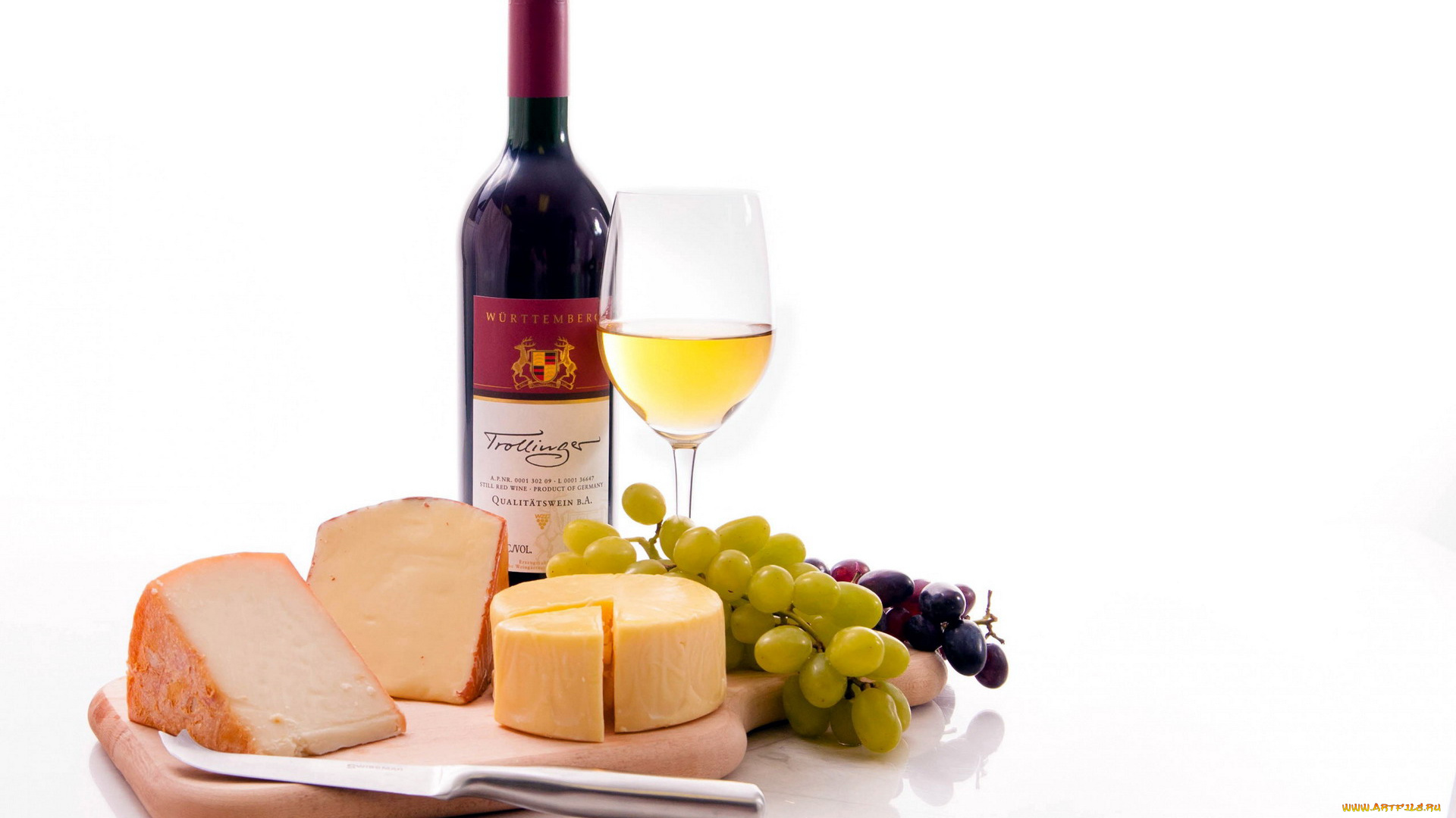 еда, разное, виноград, сыр, вино