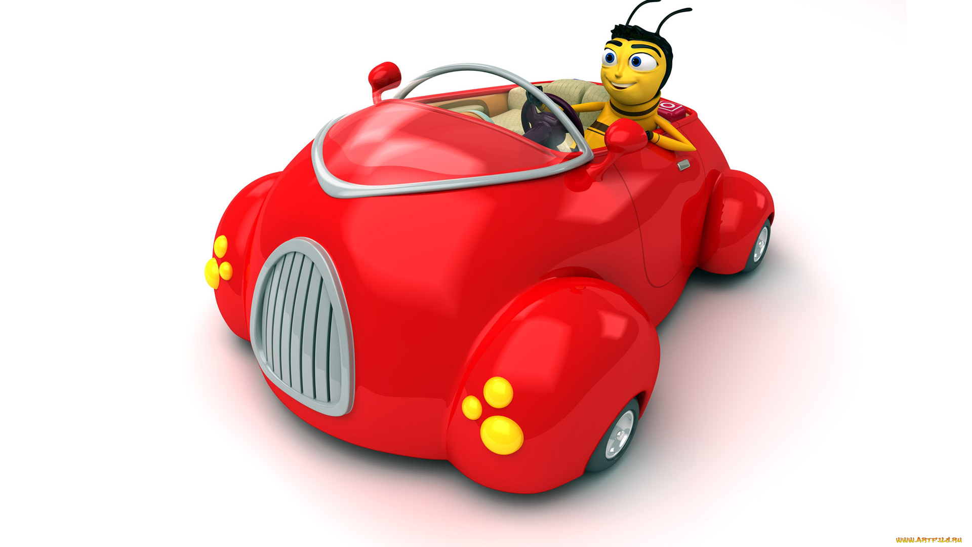 мультфильмы, bee, movie, автомобиль