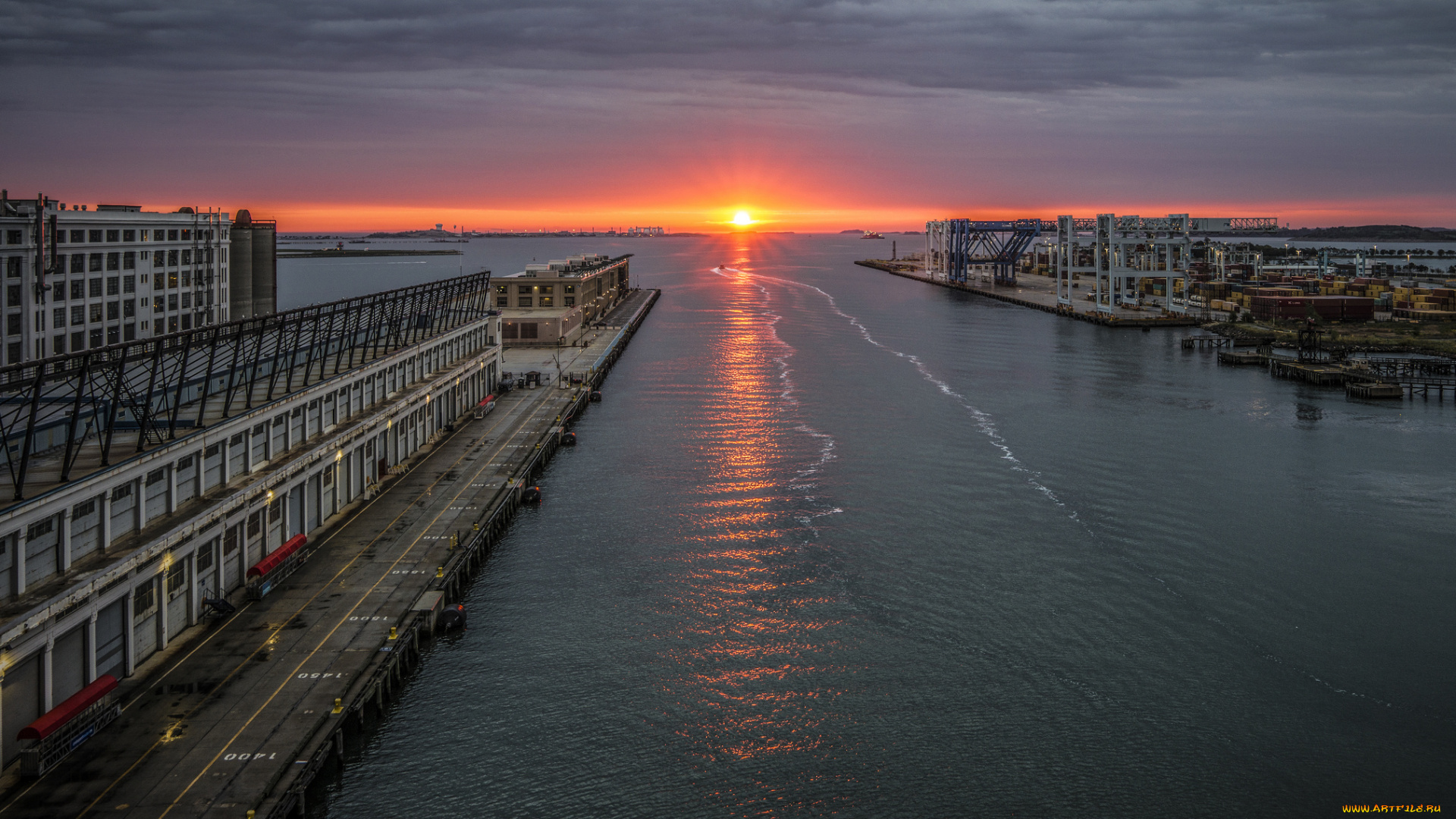 природа, восходы, закаты, заря