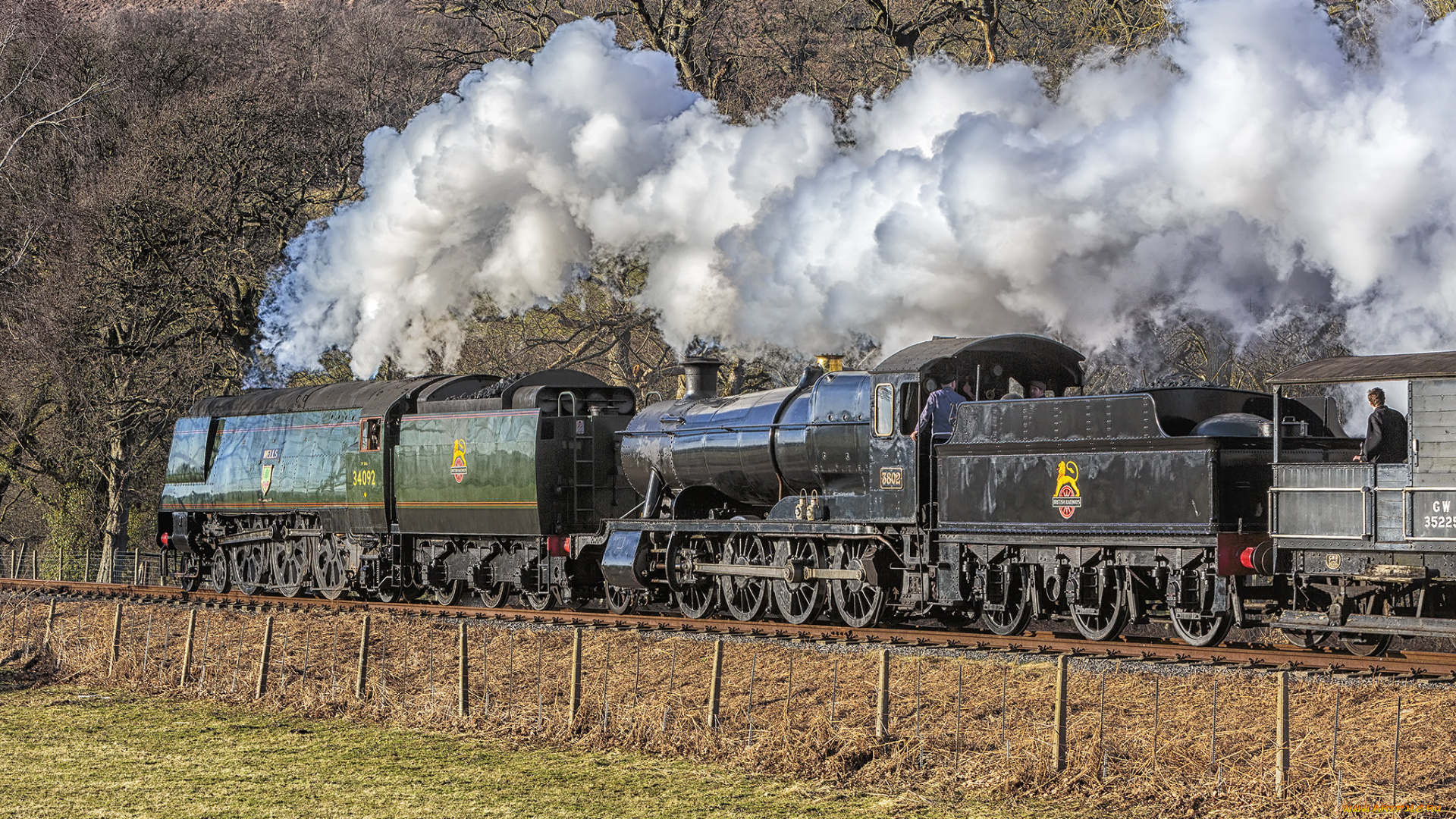 техника, паровозы, паровоз, рельсы, железная, дорога
