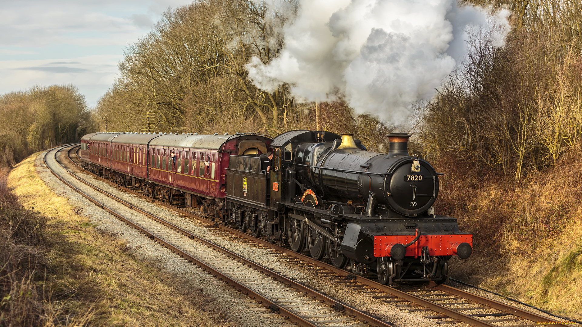 техника, паровозы, рельсы, дорога, паровоз, железная