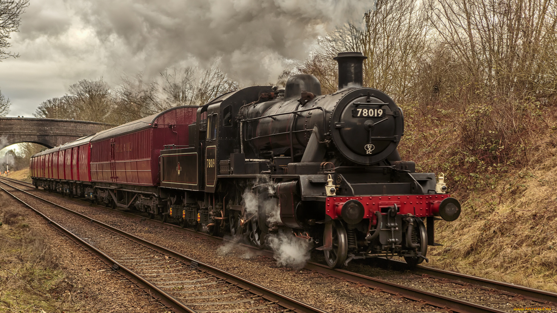 техника, паровозы, рельсы, дорога, железная, паровоз