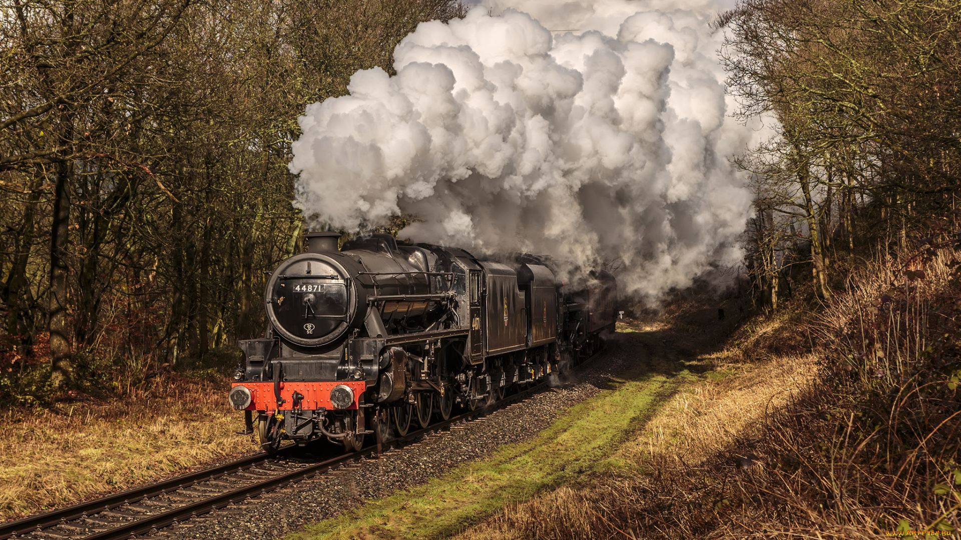 техника, паровозы, железная, рельсы, дорога, паровоз