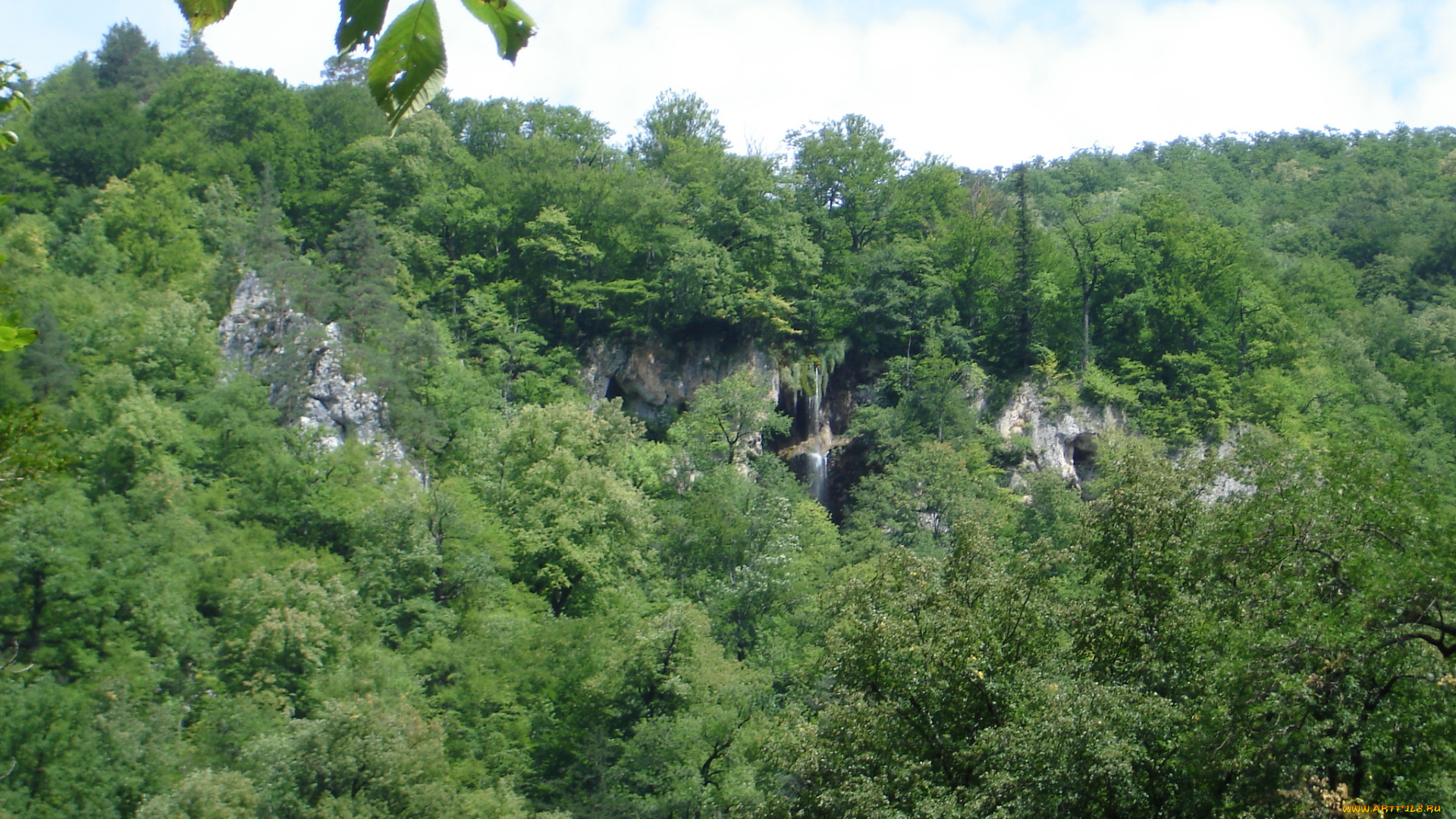 ущелье, гуамка, природа, горы, кавказские