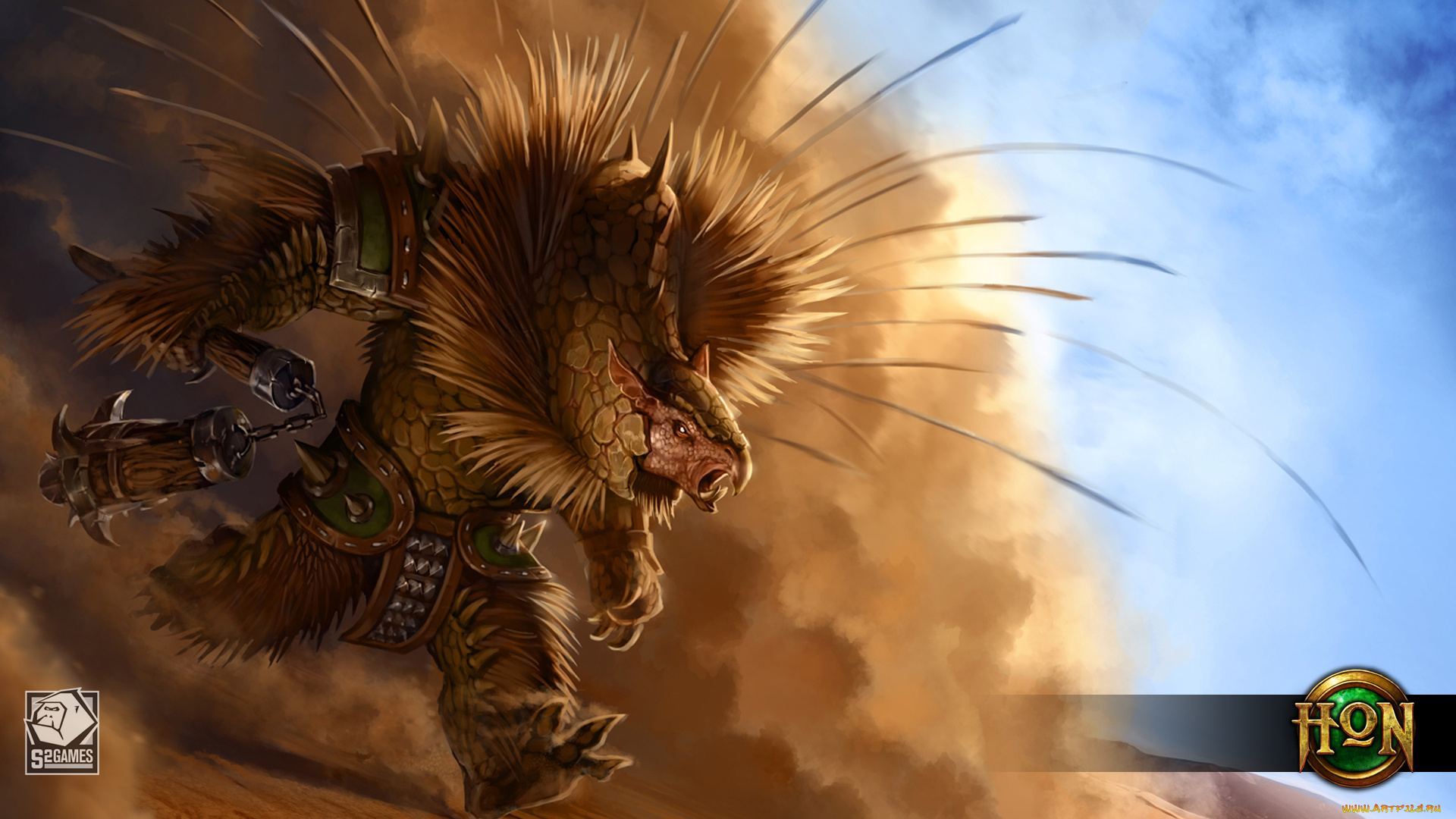 видео, игры, heroes, of, newerth, персонаж