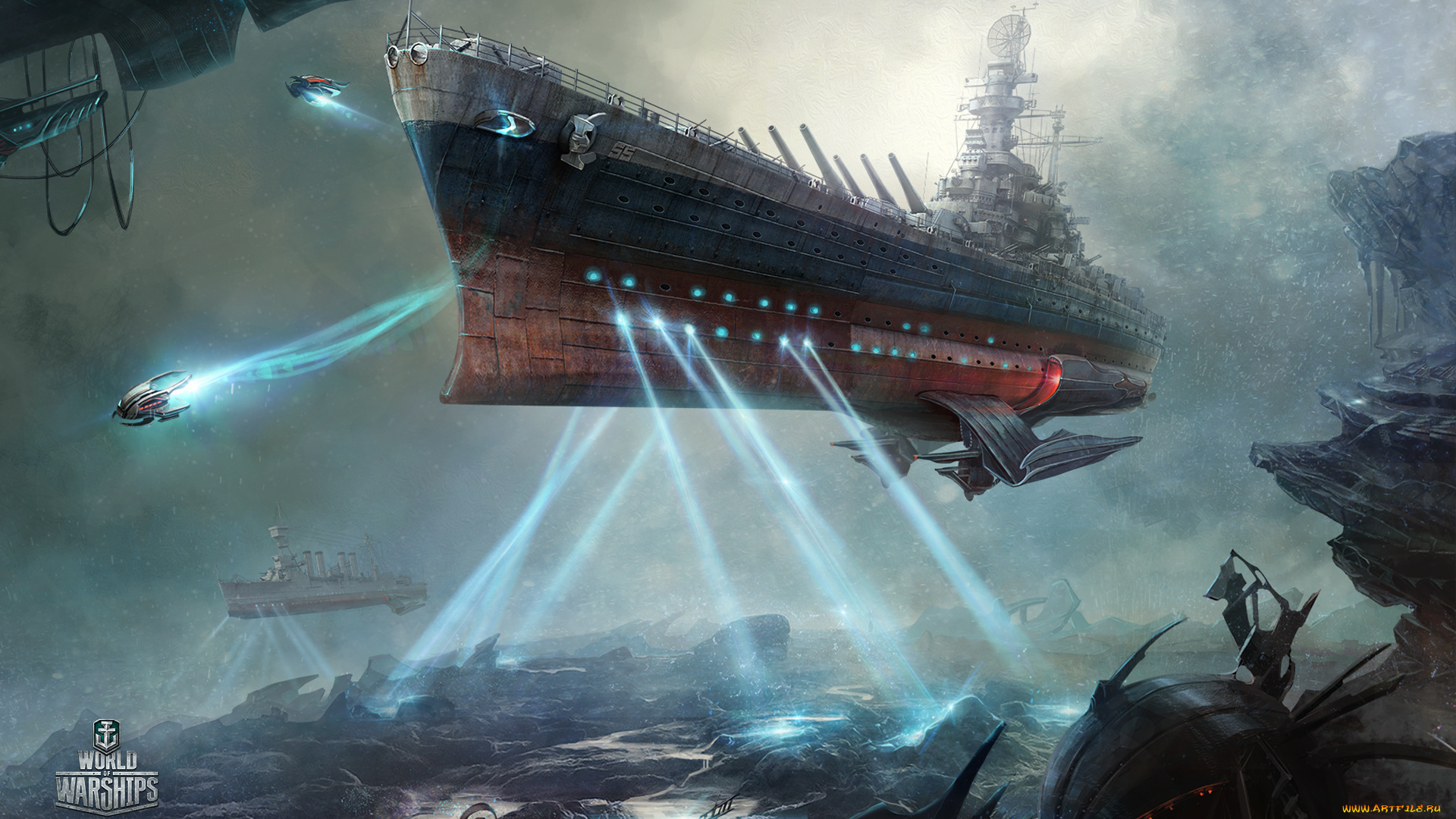 видео, игры, world, of, warships, action, онлайн, world, of, warships, симулятор