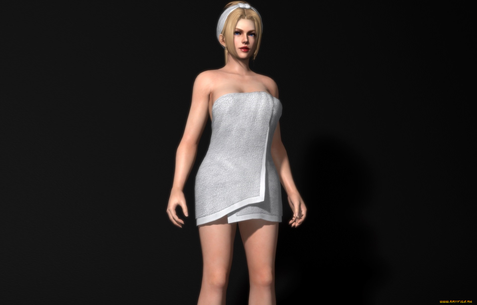 3д, графика, аниме, , anime, фон, девушка, взгляд