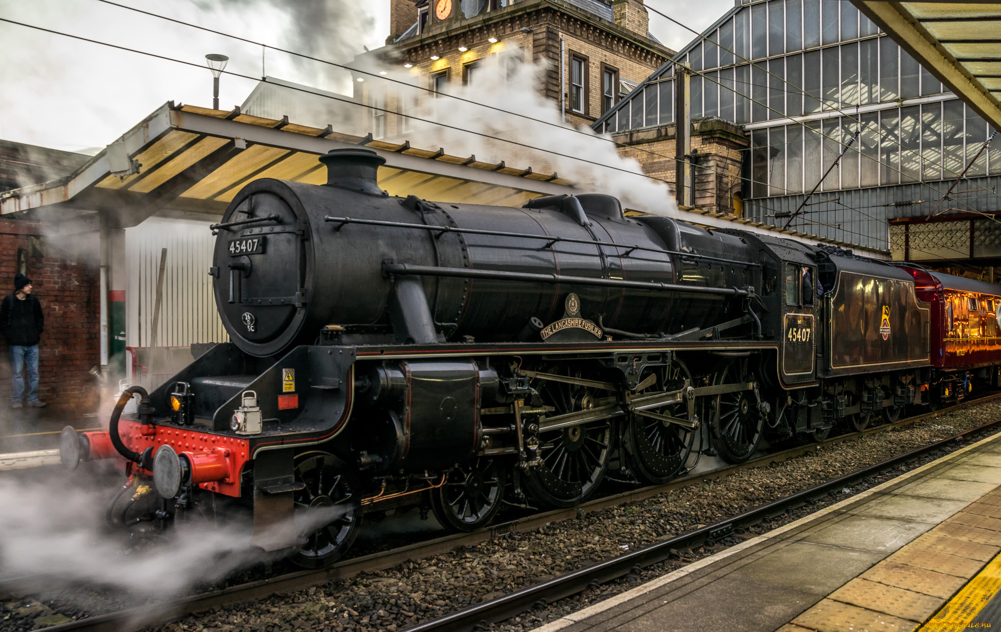 техника, паровозы, паровоз, рельсы, дорога, железная