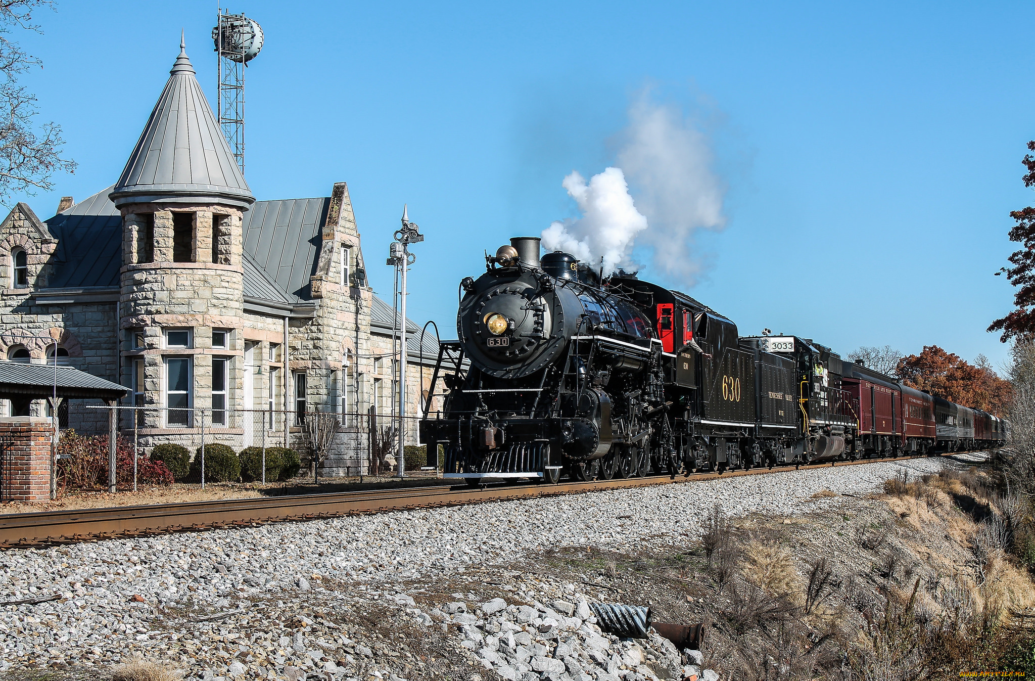 техника, паровозы, паровоз, рельсы, дорога, железная